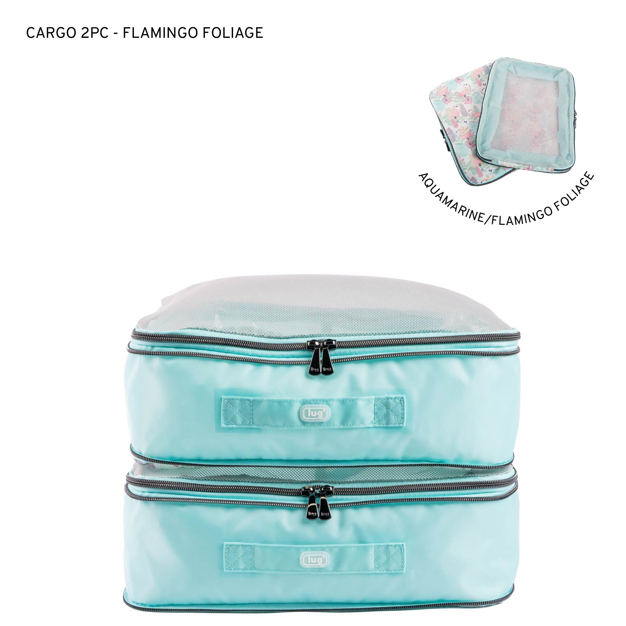 Cargo 2pc Medium Compression Cubes - FLAMINGO FOLIAGE - 24403_Cargo2pc_MedCompressionCubes_FlamingoFoliage_Angle_01_z9eqq2