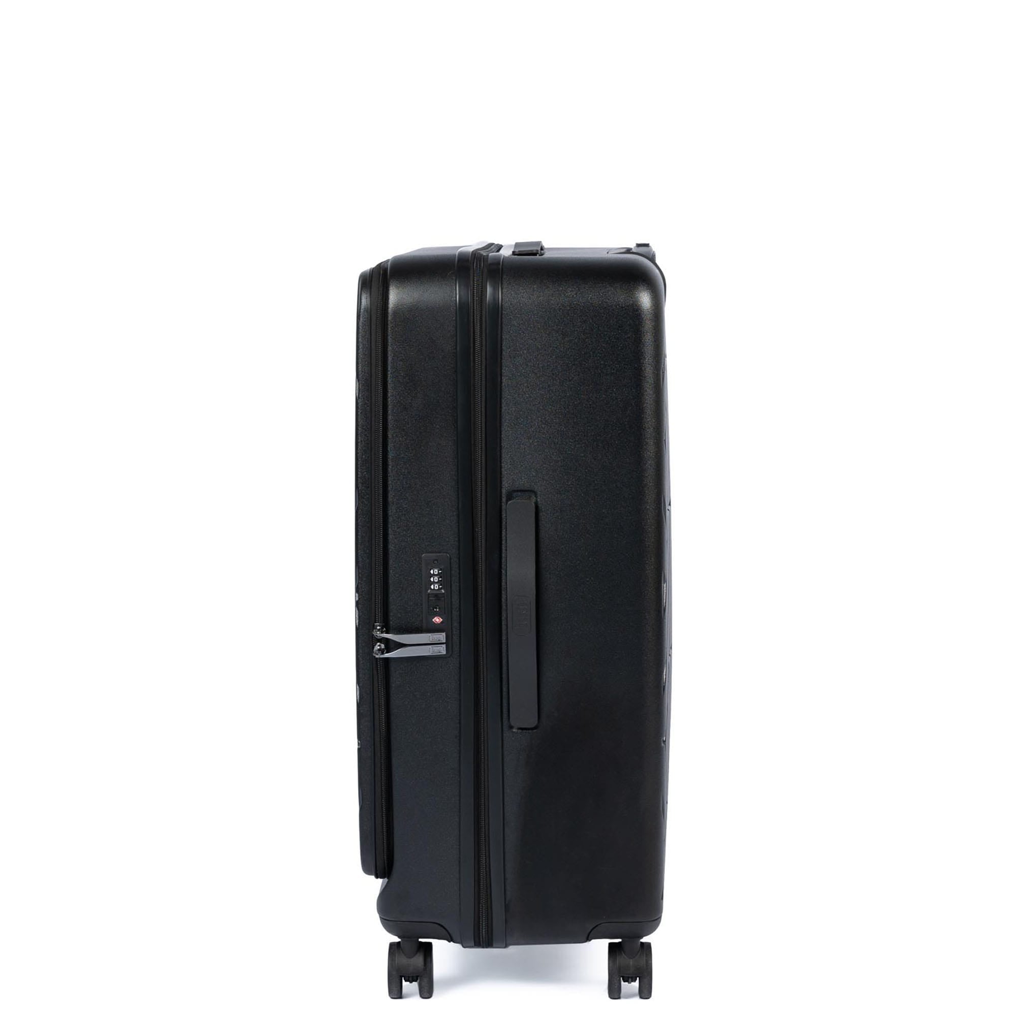 Box Truck Hard Sided Wheelie Checked Bag - BLACK - 24410_Boxtruck_Checked_Black_Angle_06