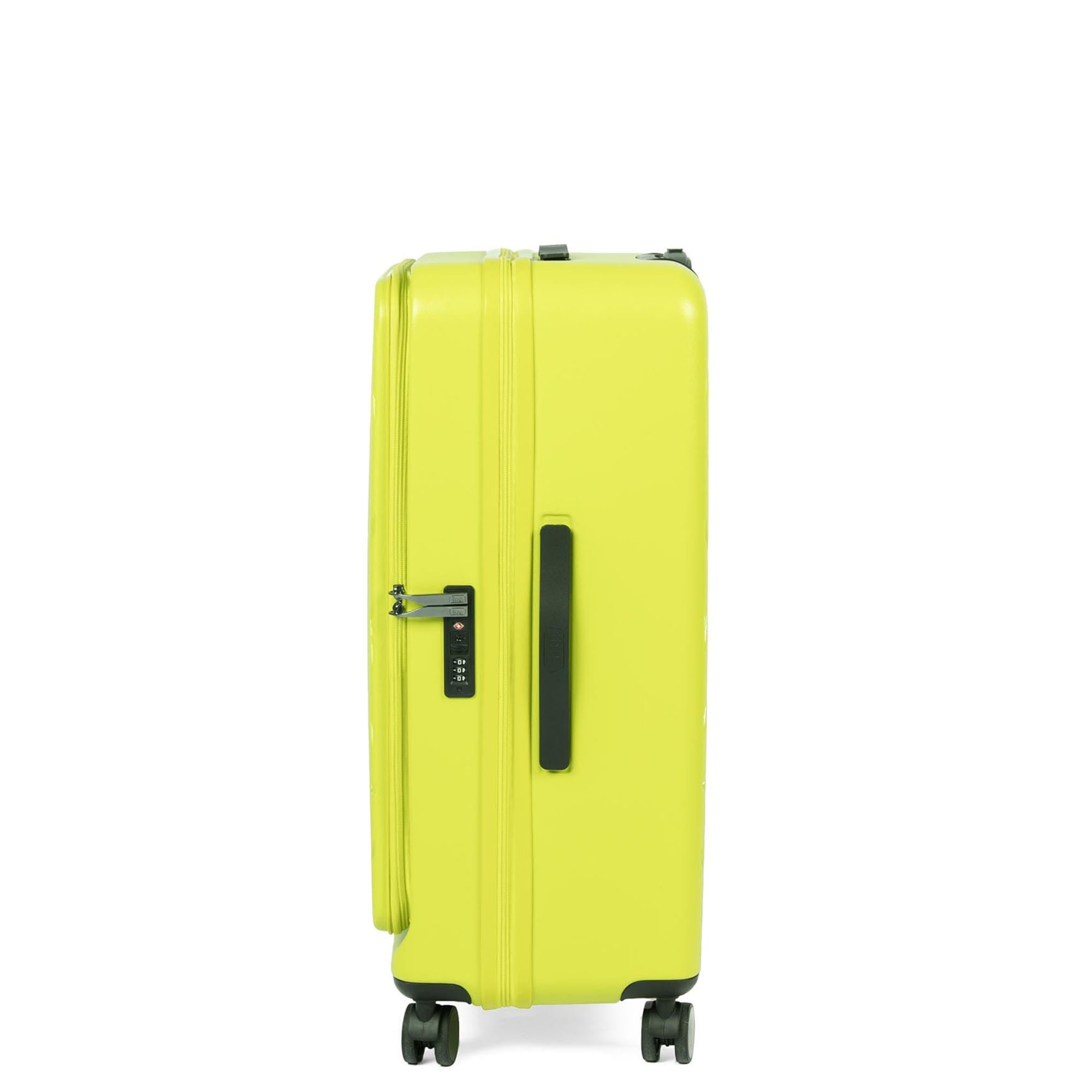 Box Truck Hard Sided Wheelie Checked Bag - LEMON LIME - 24412_Boxtruck_Checked_LemonLime_Angle_06