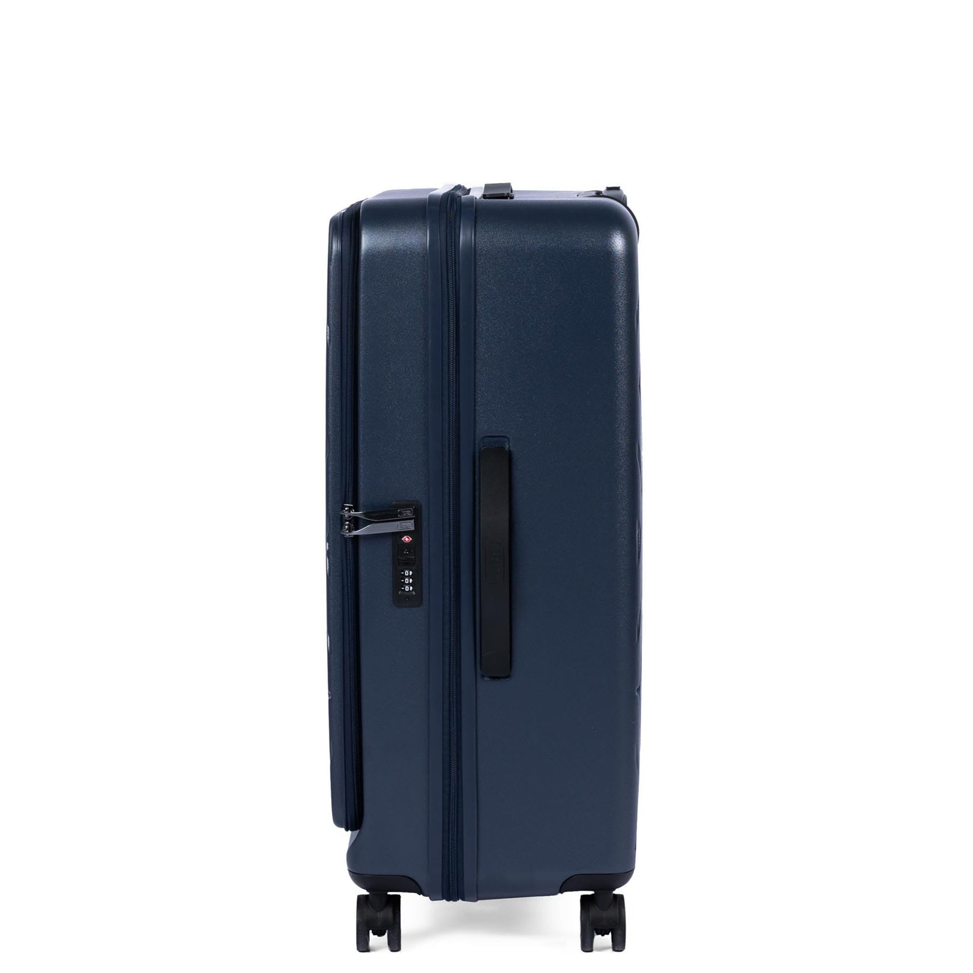 Box Truck Hard Sided Wheelie Checked Bag - INDIGO - 24413_Boxtruck_Checked_Indigo_Angle_06