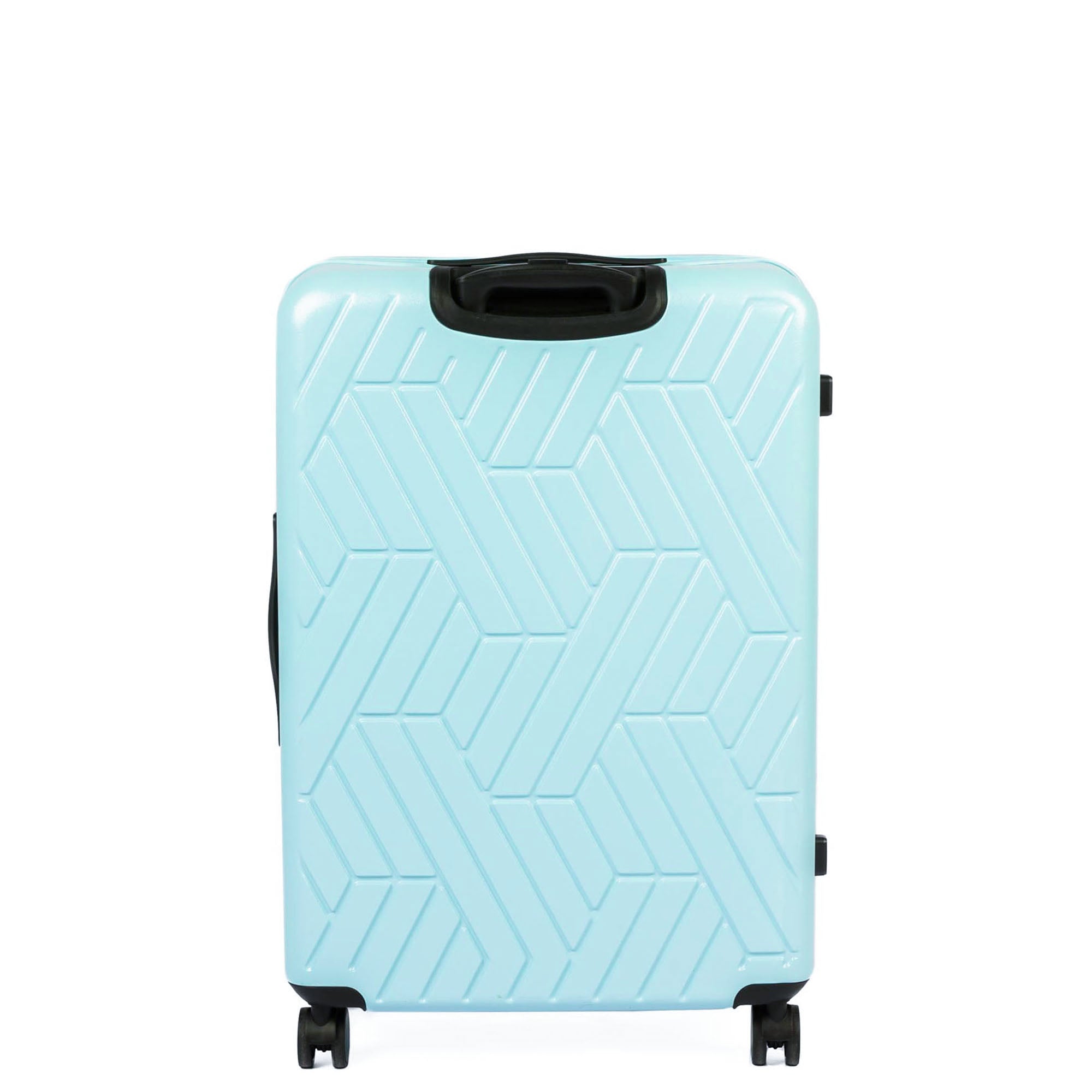 Box Truck Hard Sided Wheelie Checked Bag - AQUAMARINE - 24415_Boxtruck_Checked_Aquamarine_Angle_04_bcp4hu