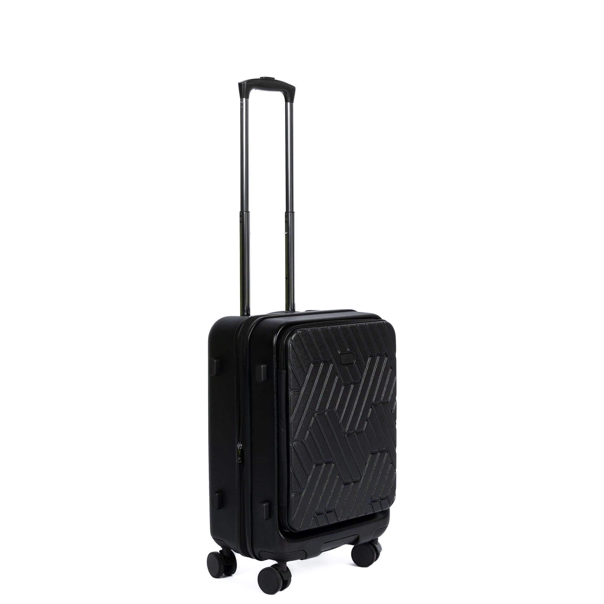 Box Truck Hard Sided Wheelie Carry-On - BLACK - 24417_Boxtruck_CarryOn_Black_Angle_07