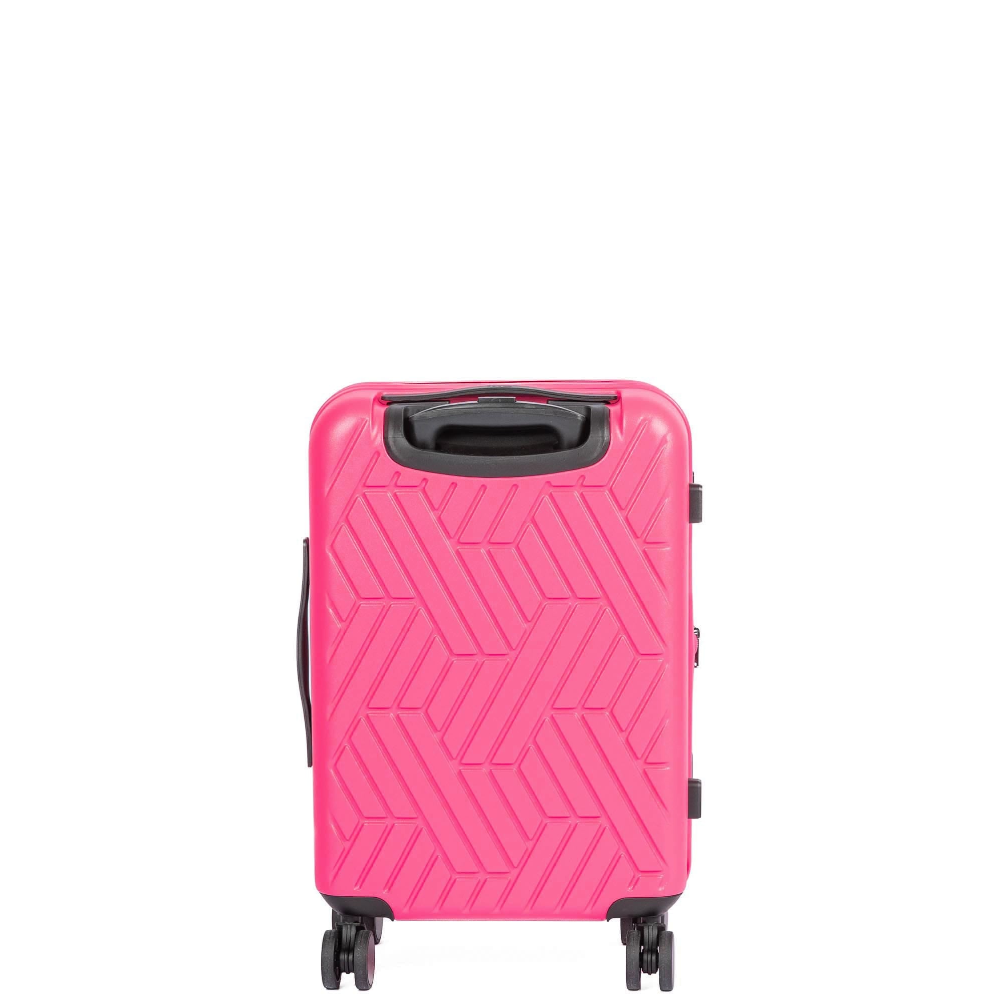 Box Truck Hard Sided Wheelie Carry-On - MAGENTA - 24418_Boxtruck_CarryOn_Magenta_Angle_04