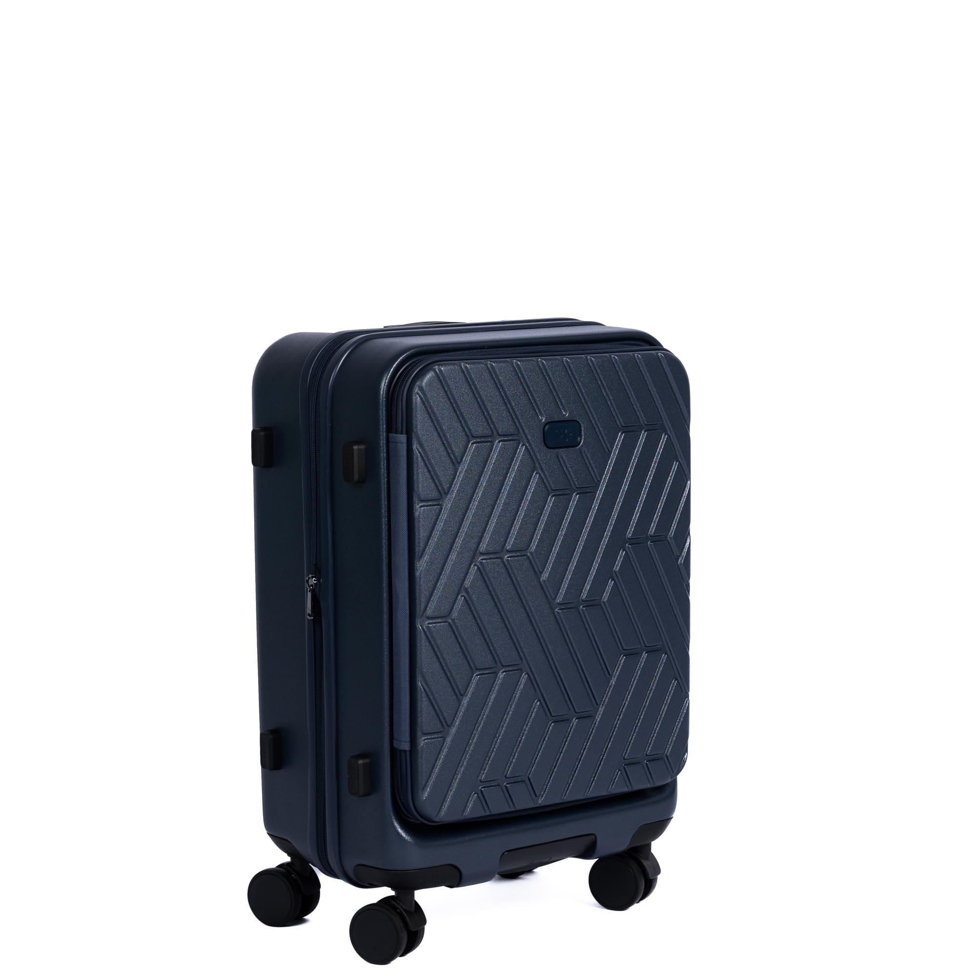 Box Truck Hard Sided Wheelie Carry-On - INDIGO - 24420_Boxtruck_CarryOn_Indigo_Angle_02