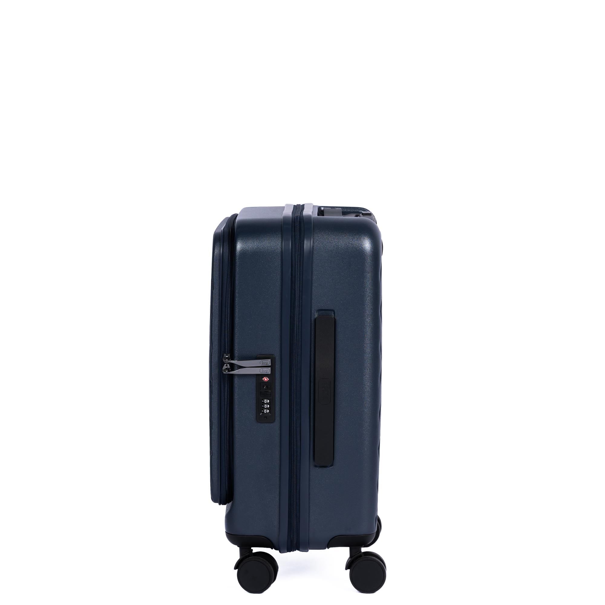 Box Truck Hard Sided Wheelie Carry-On - INDIGO - 24420_Boxtruck_CarryOn_Indigo_Angle_06