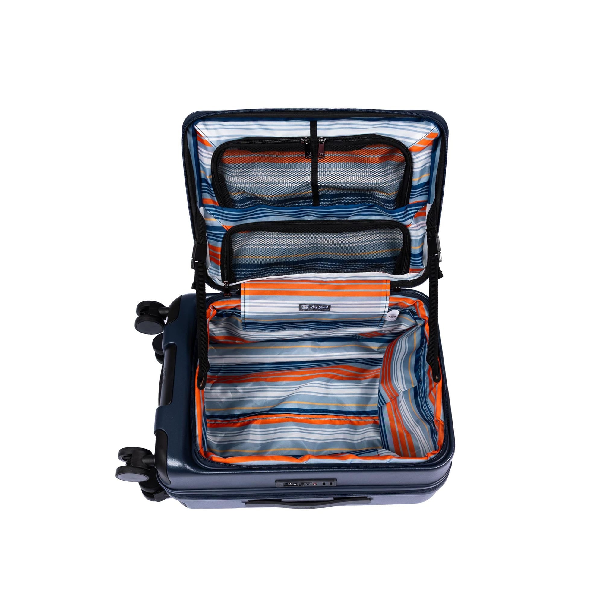 Box Truck Hard Sided Wheelie Carry-On - INDIGO - 24420_Boxtruck_CarryOn_Indigo_Angle_08