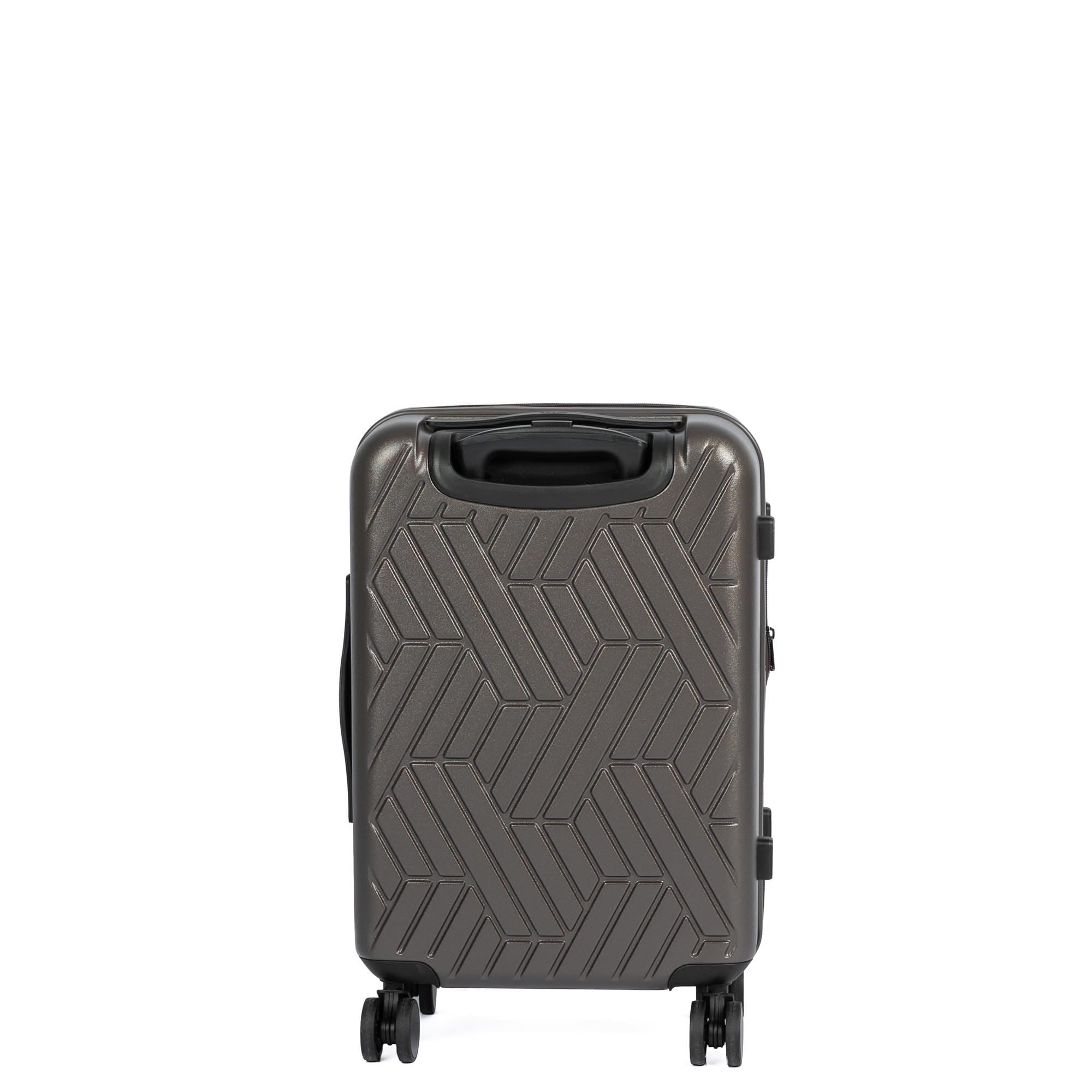 Box Truck Hard Sided Wheelie Carry-On - GUNMETAL GREY - 24421_Boxtruck_CarryOn_Gunmetal_Angle_04