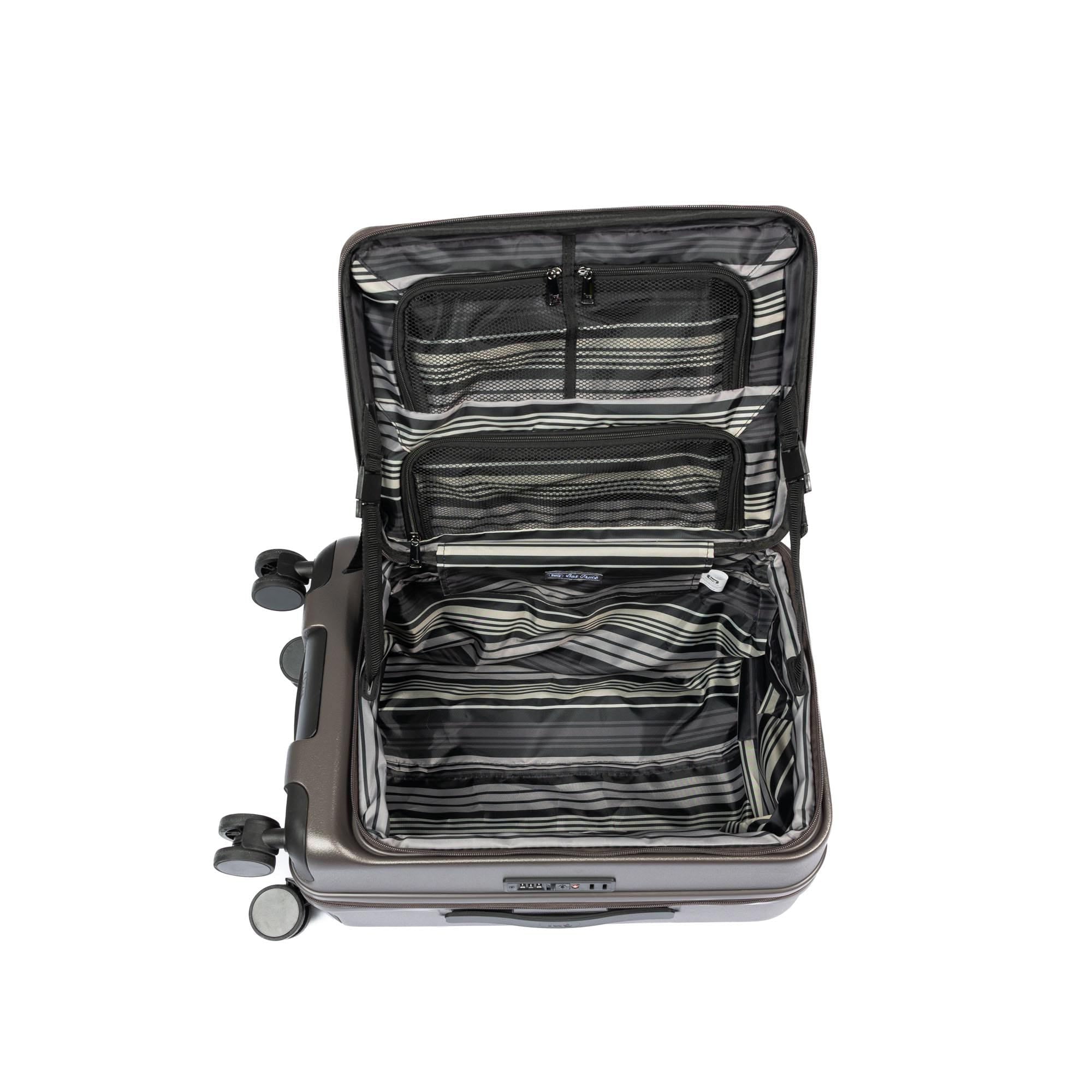 Box Truck Hard Sided Wheelie Carry-On - GUNMETAL GREY - 24421_Boxtruck_CarryOn_Gunmetal_Angle_08