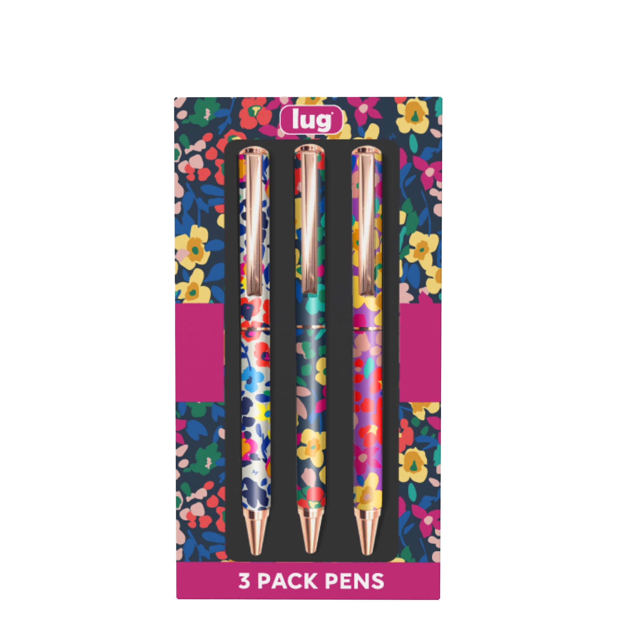 Lug Pens 3pk - Scribble