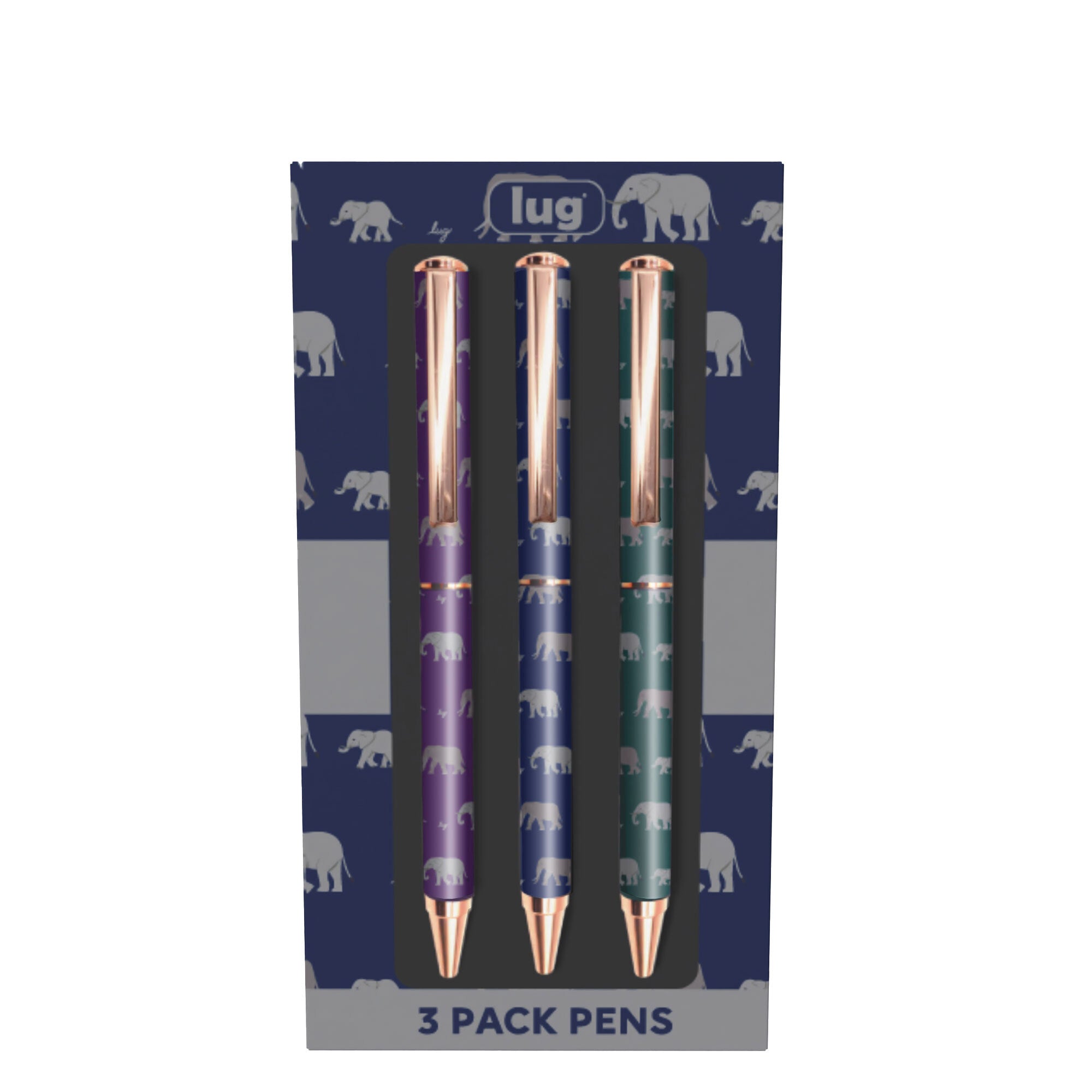 Lug Pens 3pk - Scribble