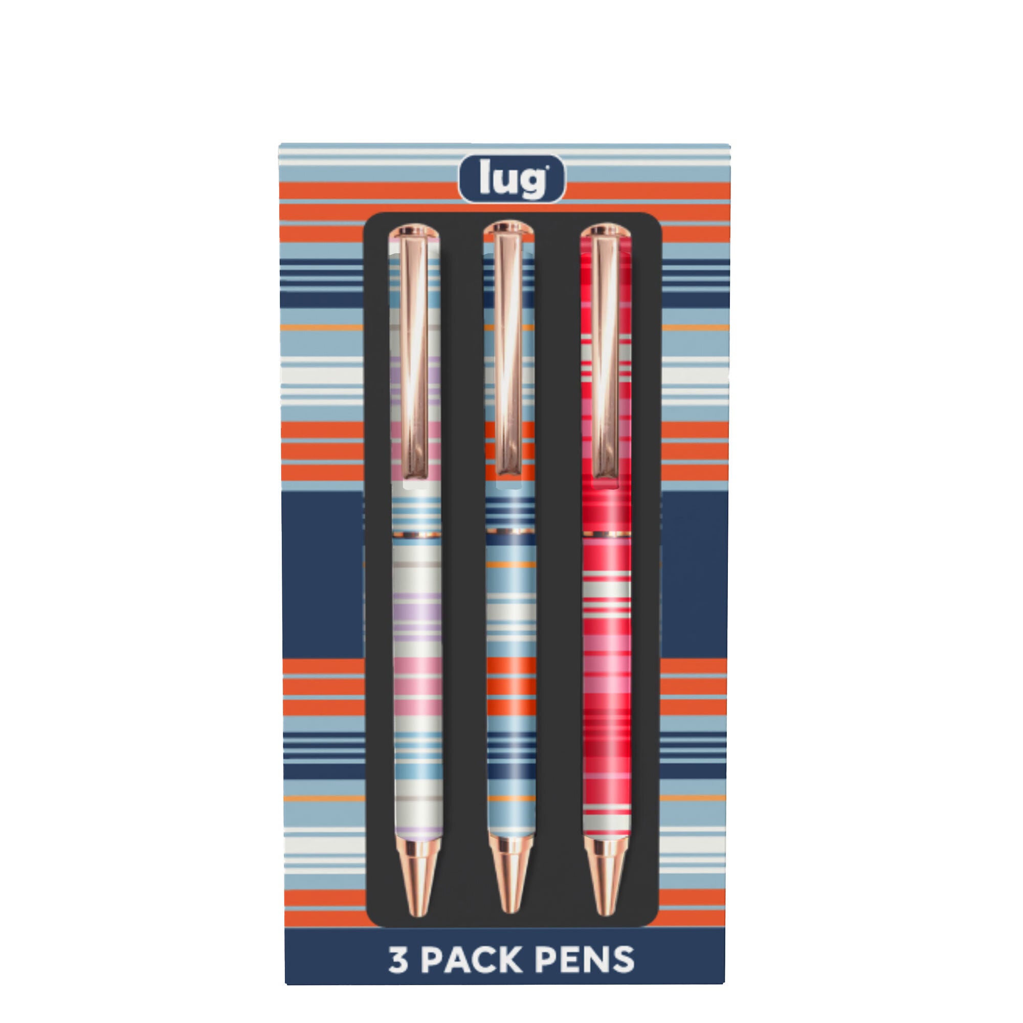 Lug Pens 3pk - Scribble