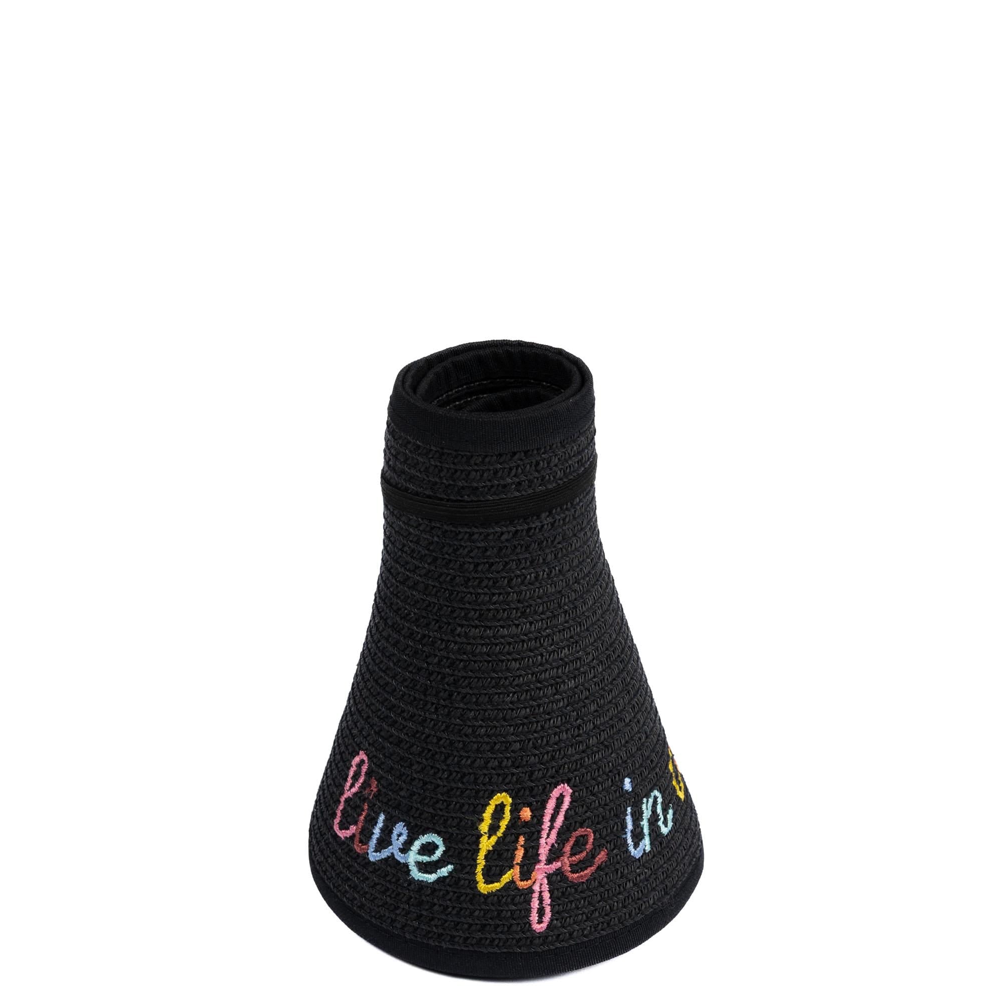 Bimini Sun Visor - BLACK - 24448_Bimini_SunHat_Black_Angle_01