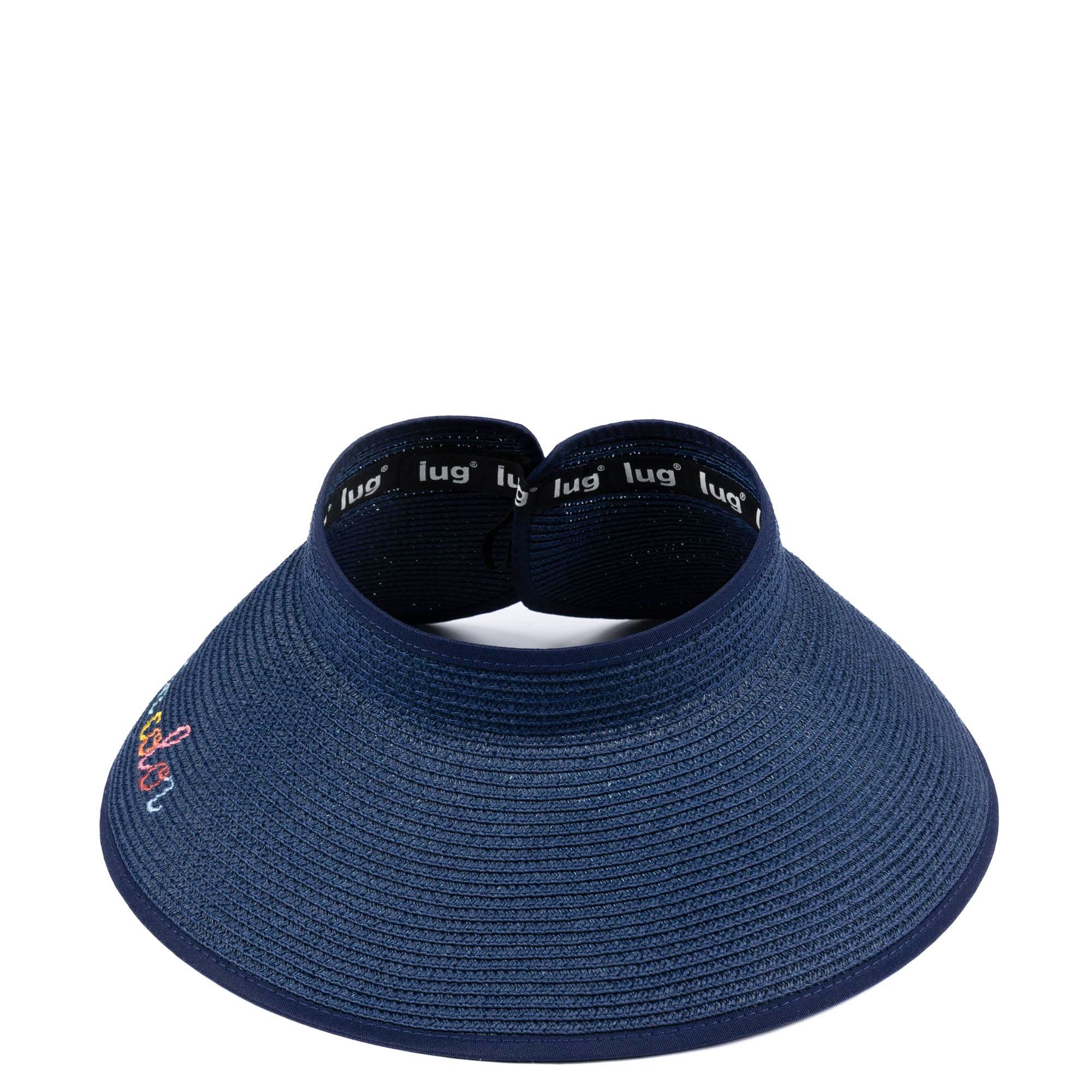 Bimini Sun Visor - NATURAL - 24449_Bimini_SunHat_Navy_Angle_02