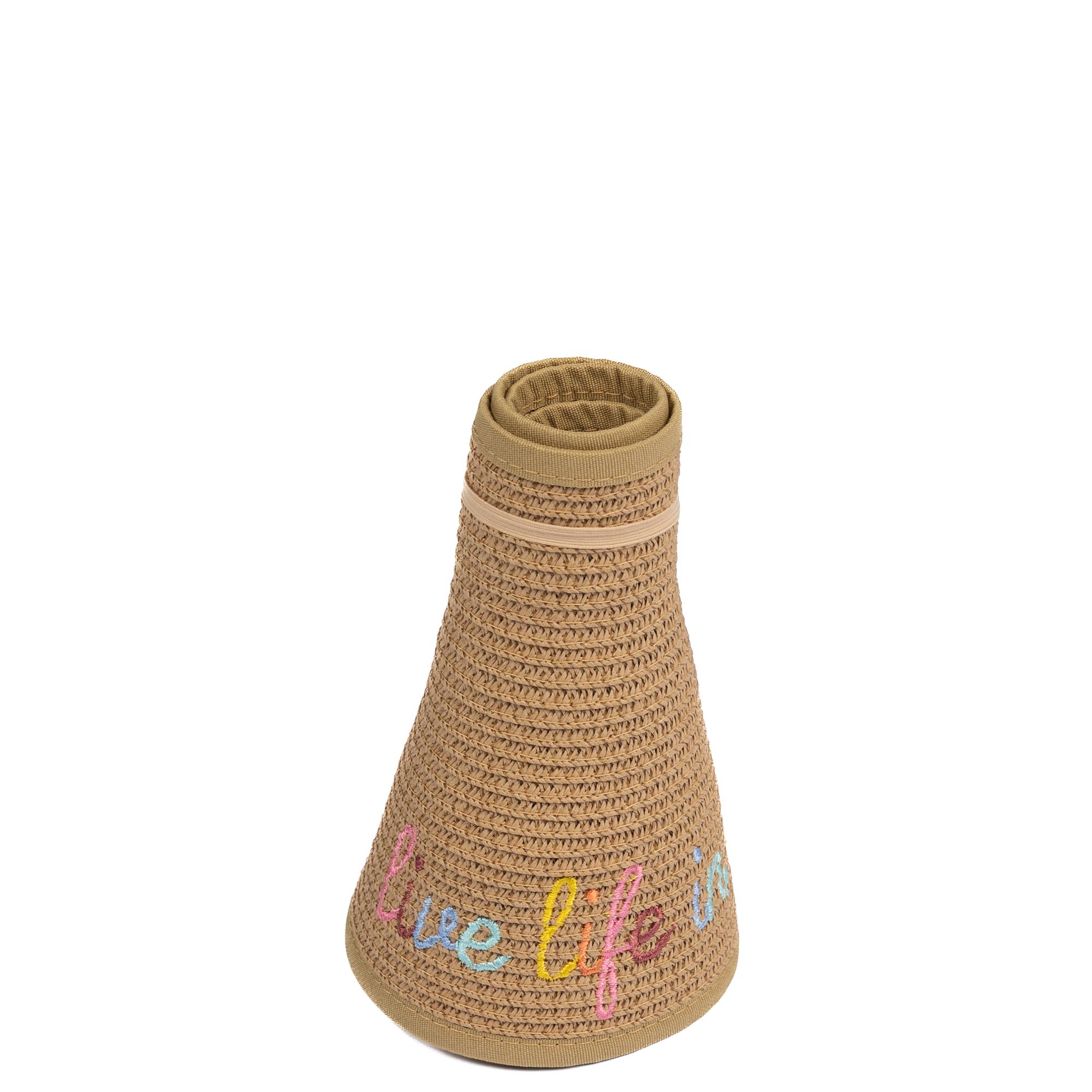 Bimini Sun Visor - NATURAL - 24450_Bimini_SunHat_Natural_Angle_01