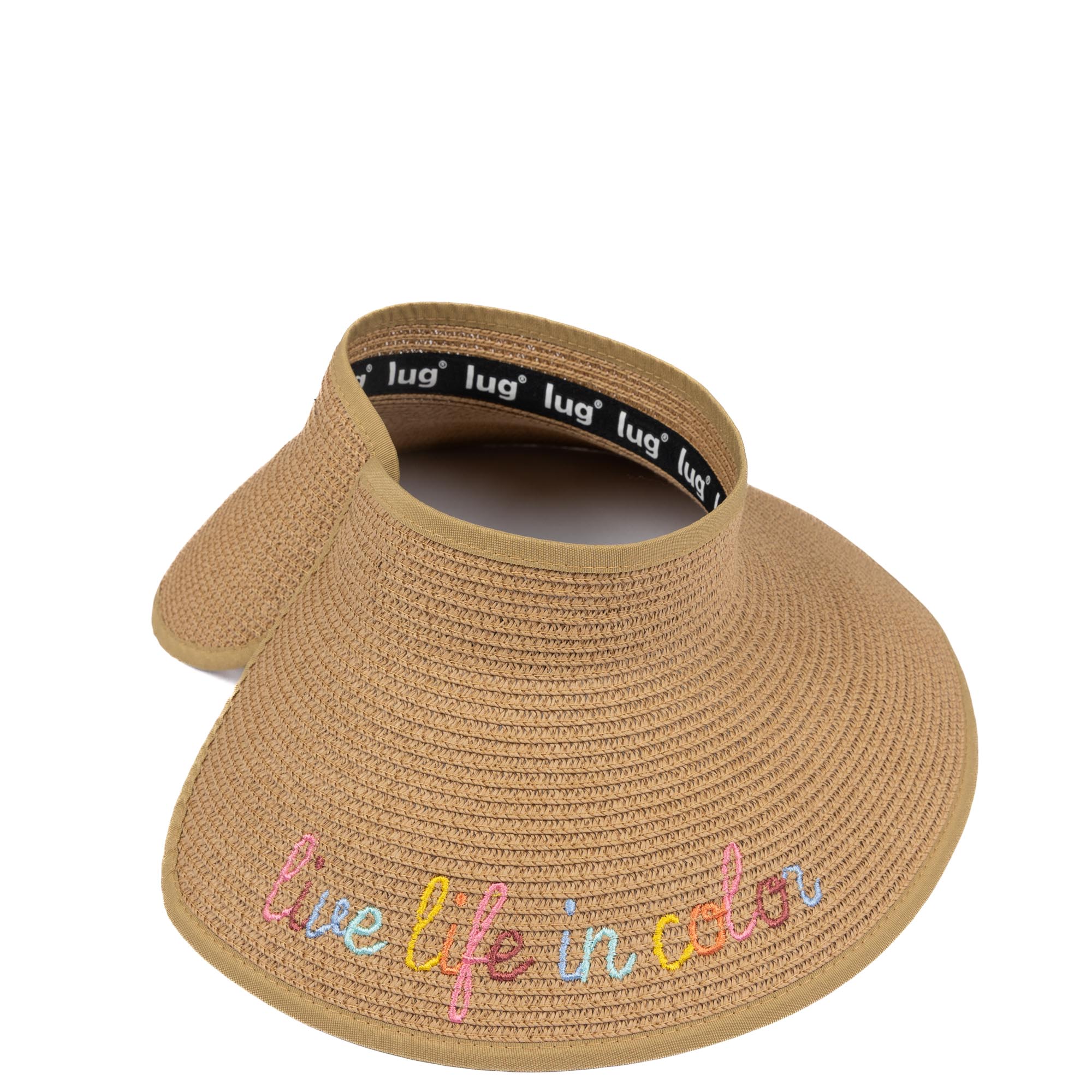 Bimini Sun Visor - NATURAL - 24450_Bimini_SunHat_Natural_Angle_03