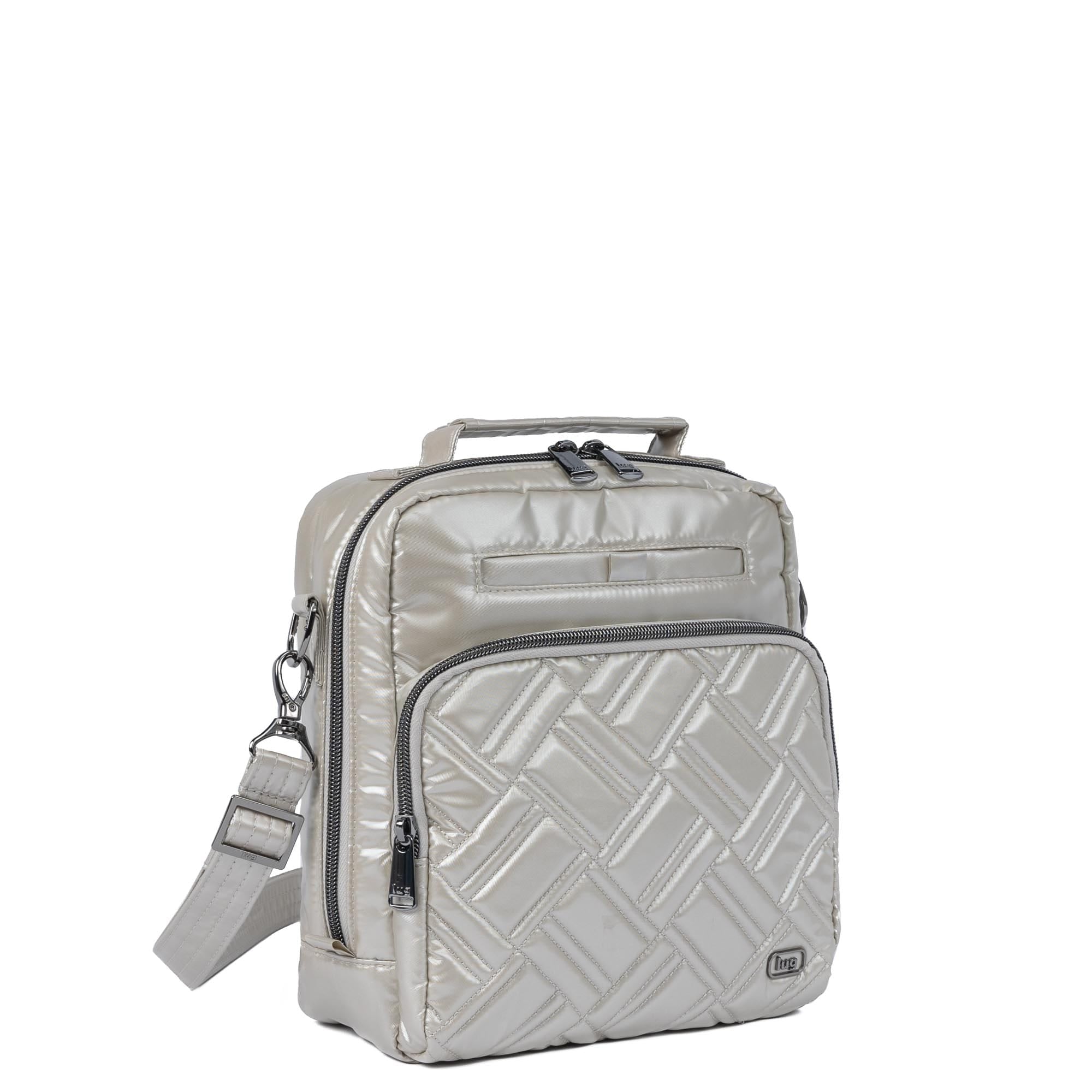 Legacy Collection Ranger Crossbody - METALLIC PEBBLE - 24500_RangerLegacy_MetallicPebble_Angle_02