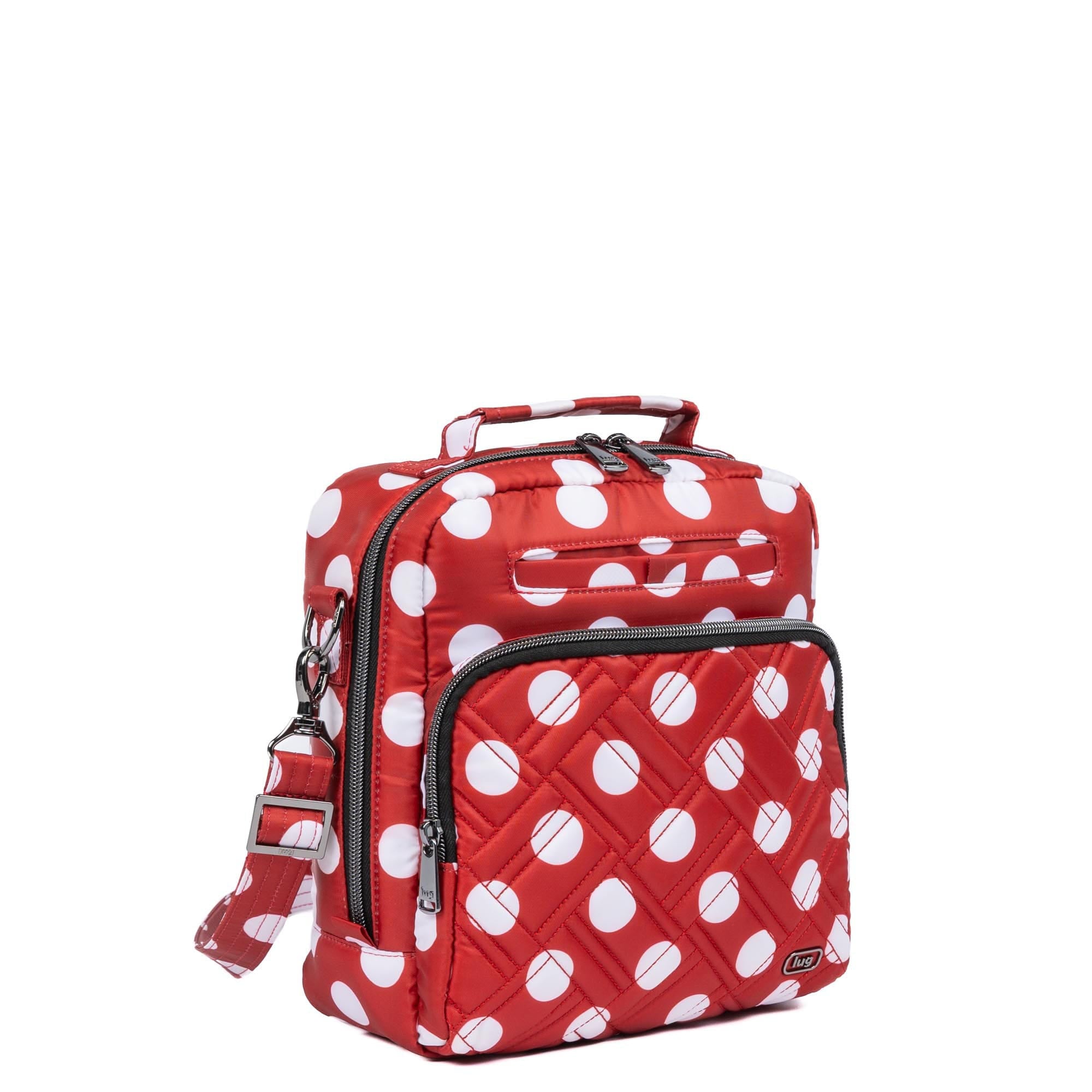 Legacy Collection Ranger Crossbody - CRIMSON LARGE DOT - 24506_RangerLegacy_CrimsonLGDot_Angle_02