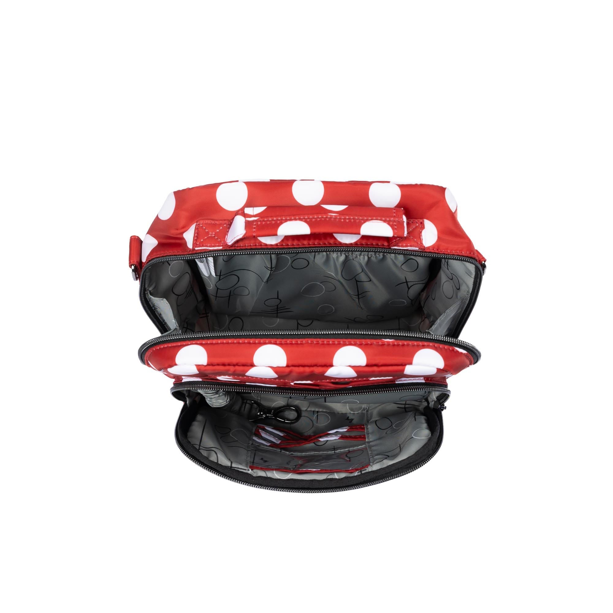 Legacy Collection Ranger Crossbody - CRIMSON LARGE DOT - 24506_RangerLegacy_CrimsonLGDot_Angle_05