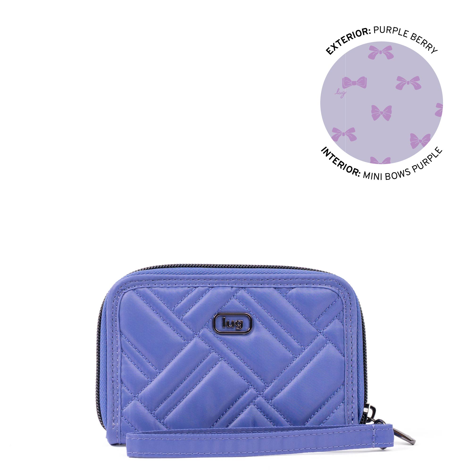 Legacy Collection Rodeo RFID Wallet - PURPLE BERRY - 24508_RodeoLegacy_PurpleBerry_Angle_01