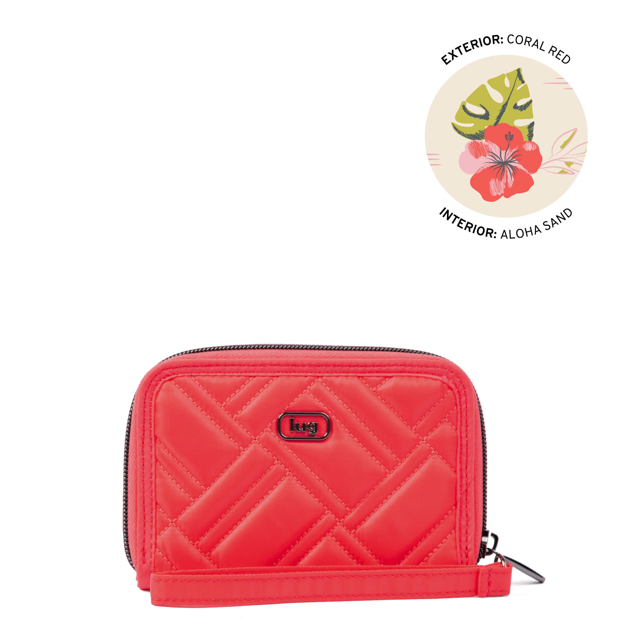 Legacy Collection Rodeo RFID Wallet - CORAL RED - 24509_RodeoLegacy_CoralRed_Angle_01