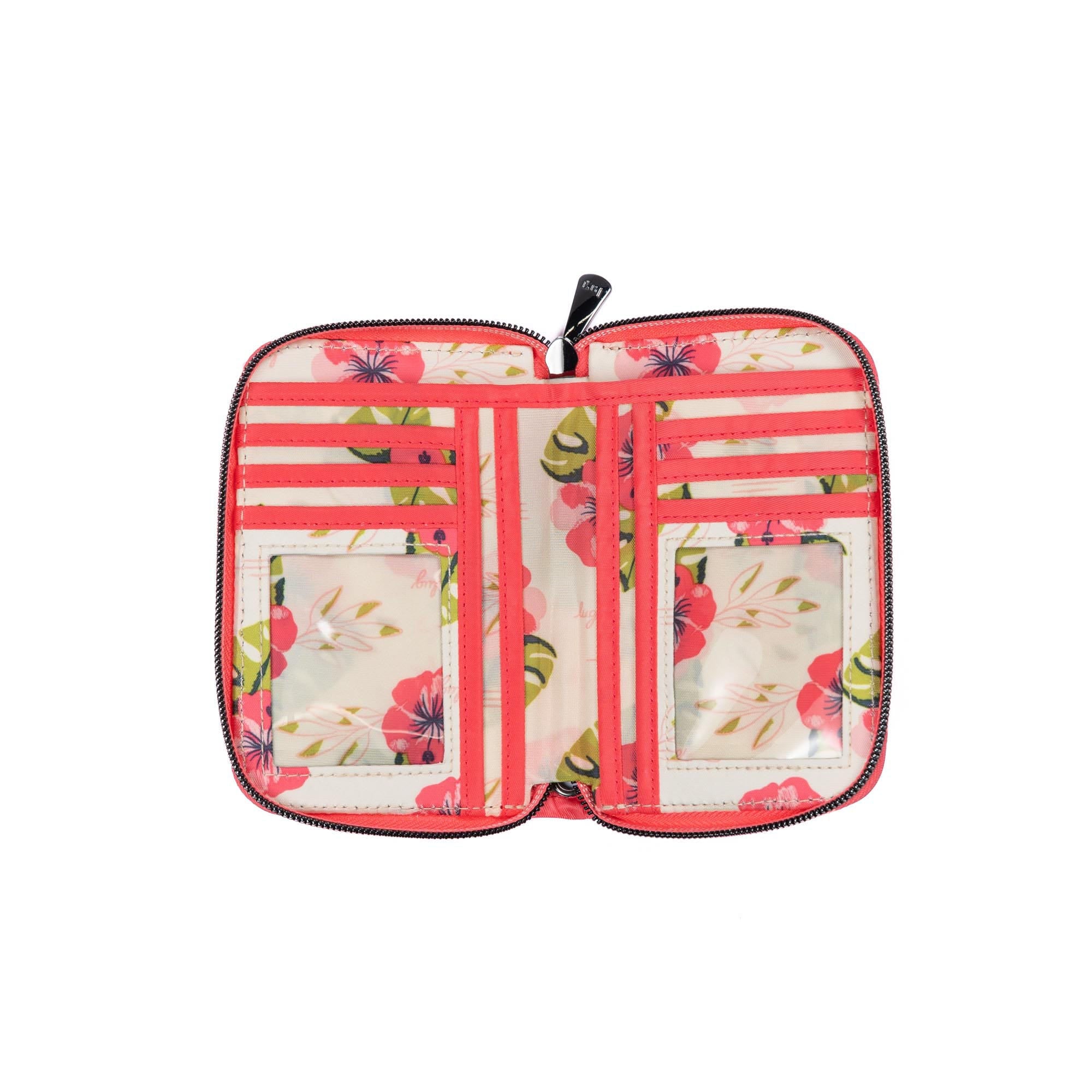 Legacy Collection Rodeo RFID Wallet - CORAL RED - 24509_RodeoLegacy_CoralRed_Angle_04