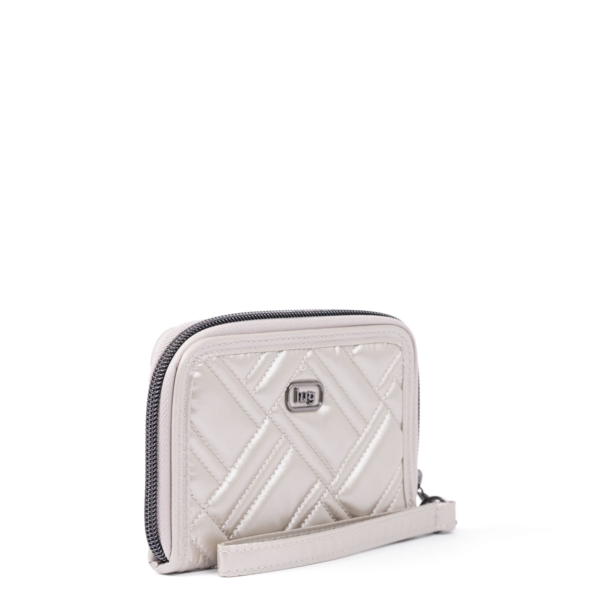 Legacy Collection Rodeo RFID Wallet - METALLIC PEBBLE - 24510_RodeoLegacy_MetallicPebble_Angle_02