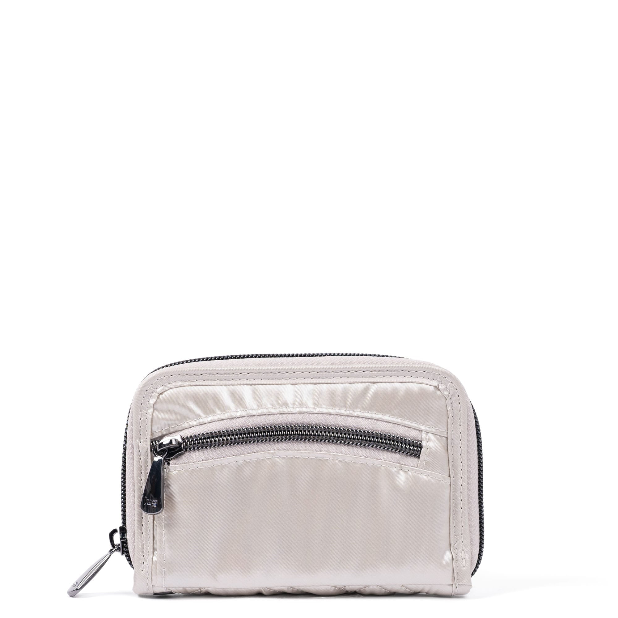 Legacy Collection Rodeo RFID Wallet - METALLIC PEBBLE - 24510_RodeoLegacy_MetallicPebble_Angle_03