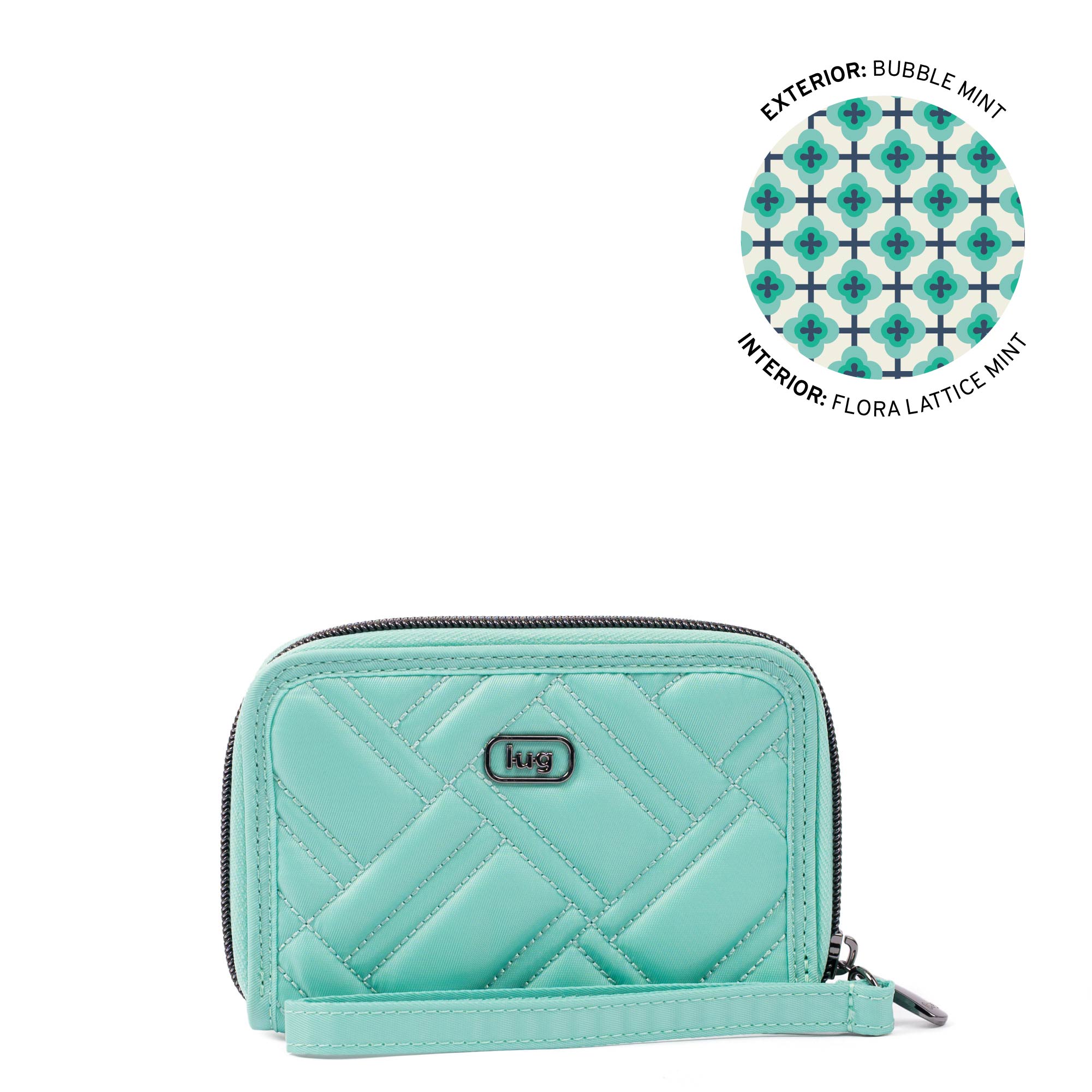 Legacy Collection Rodeo RFID Wallet - BUBBLE MINT - 24512_RodeoLegacy_BubbleMint_Angle_01