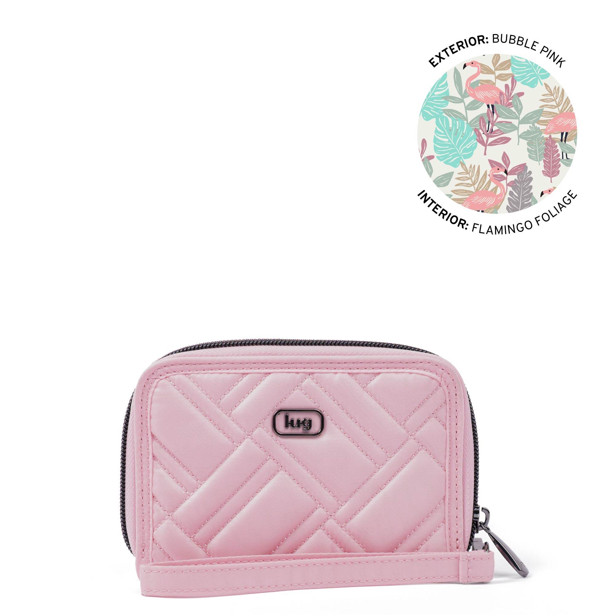 Legacy Collection Rodeo RFID Wallet - BUBBLE PINK - 24513_RodeoLegacy_BubblePink_Angle_01