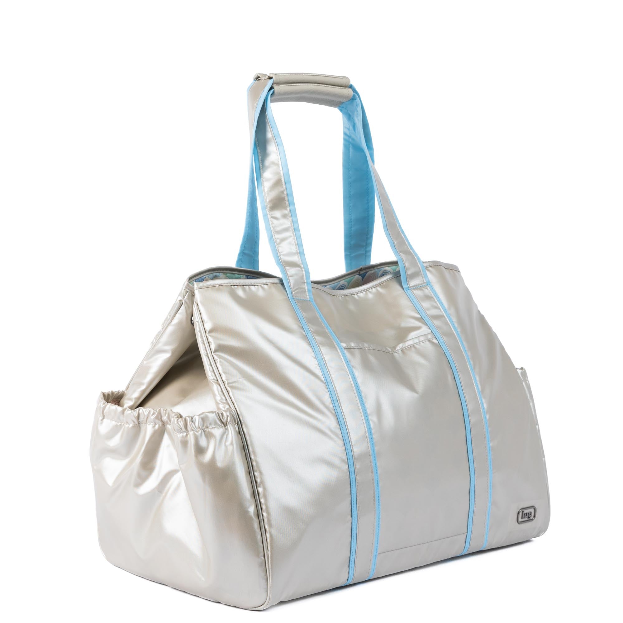 Rover X-Large Carry-All Tote - METALLIC PEBBLE - 24529_RoverXL_MetallicPebble_Angle_02