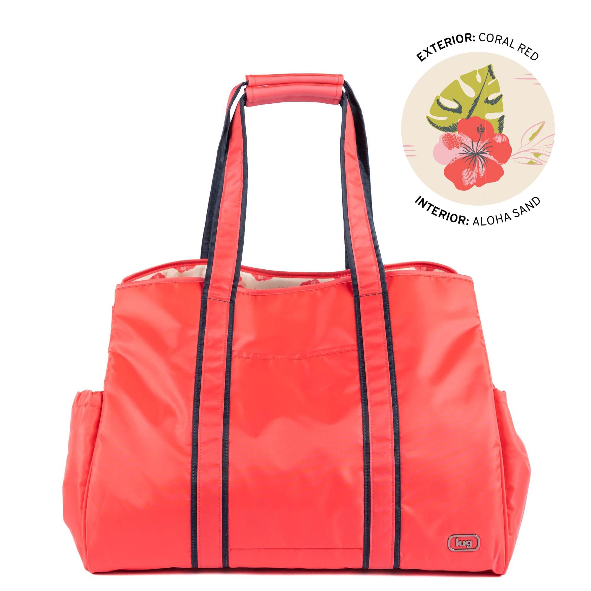 Rover X-Large Carry-All Tote - CORAL RED - 24531_RoverXL_CoralRed_Angle_01