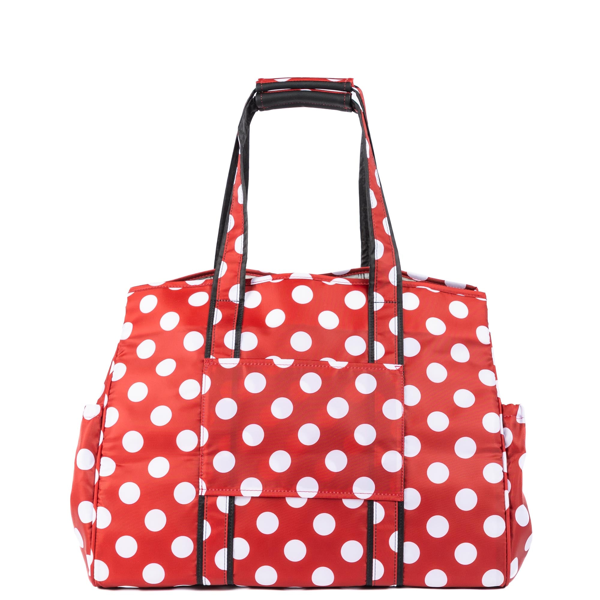 Rover X-Large Carry-All Tote - CRIMSON LARGE DOT 2 - 24532_RoverXL_CrimsonLGDot_Angle_04