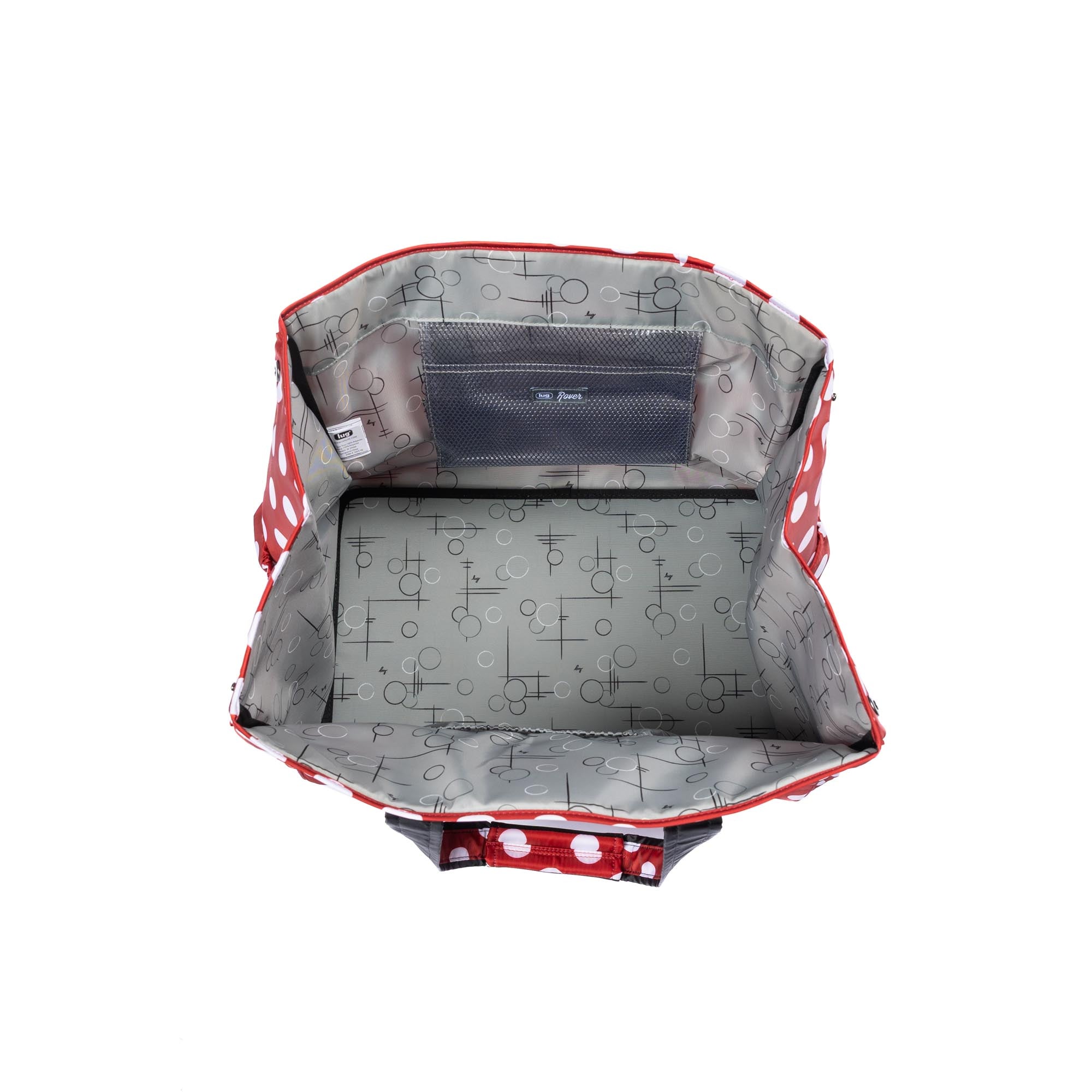 Rover X-Large Carry-All Tote - CRIMSON LARGE DOT 2 - 24532_RoverXL_CrimsonLGDot_Angle_05