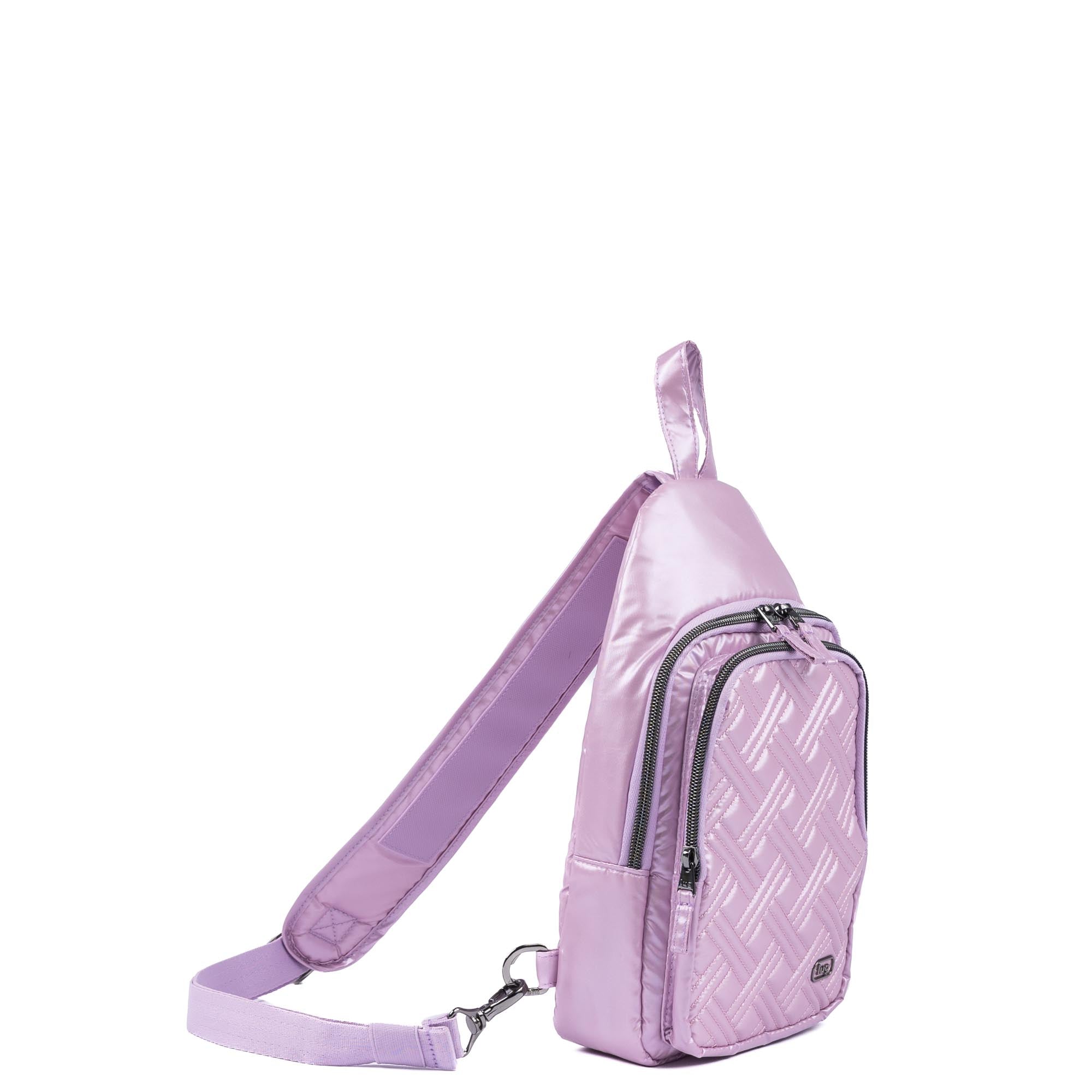 Scurry Sling Bag - METALLIC BUBBLE PURPLE - 24534_Scurry_MetallicBubblePurple_Angle_02