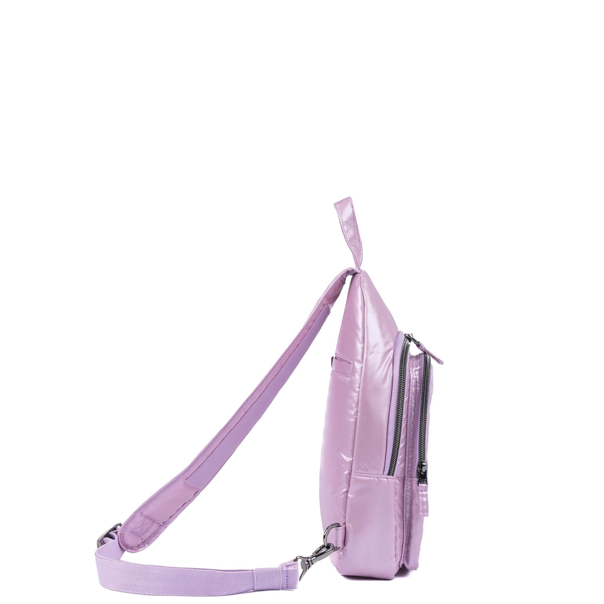 Scurry Sling Bag - METALLIC BUBBLE PURPLE - 24534_Scurry_MetallicBubblePurple_Angle_03