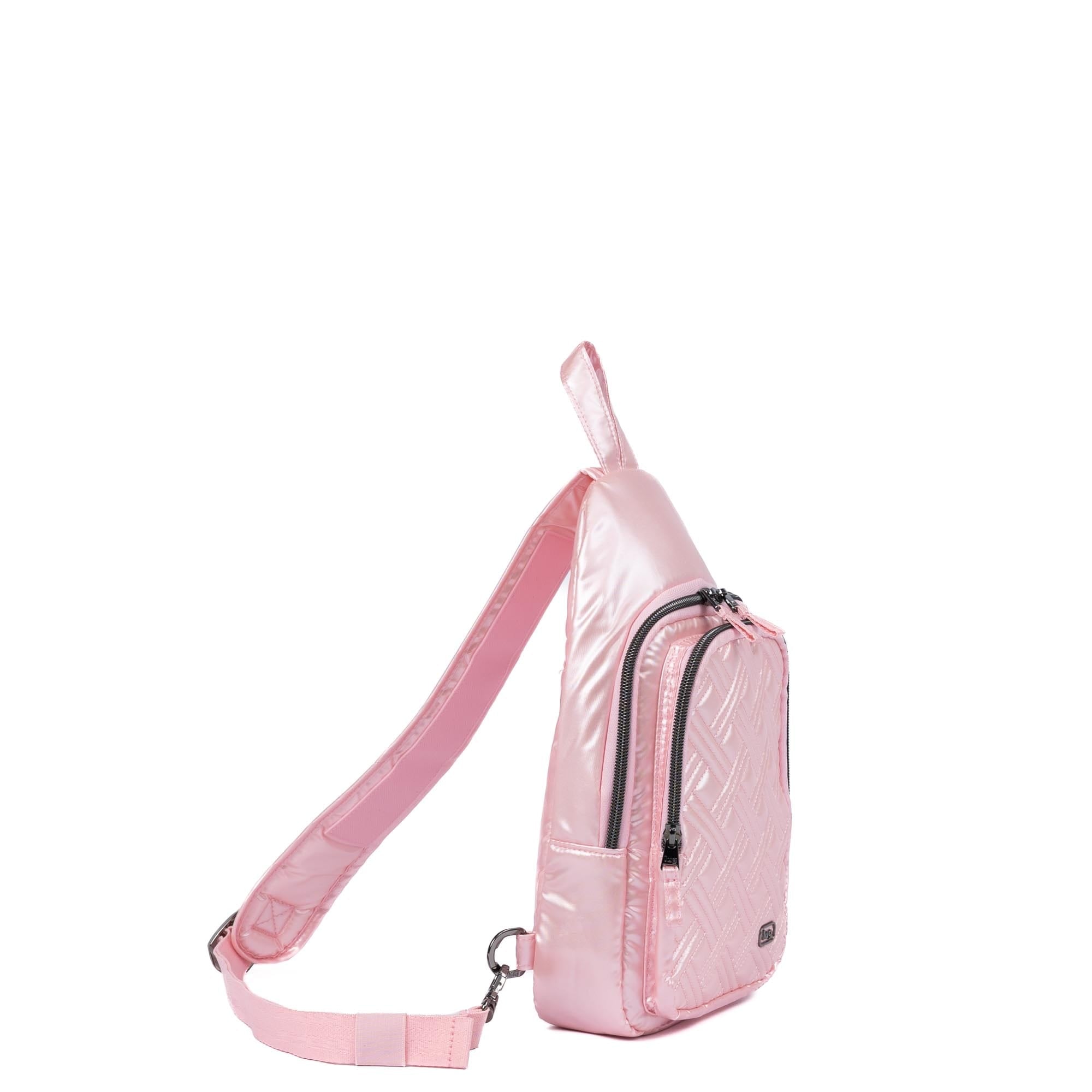 Scurry Sling Bag - METALLIC BUBBLE PINK - 24536_Scurry_MetallicBubblePink_Angle_02