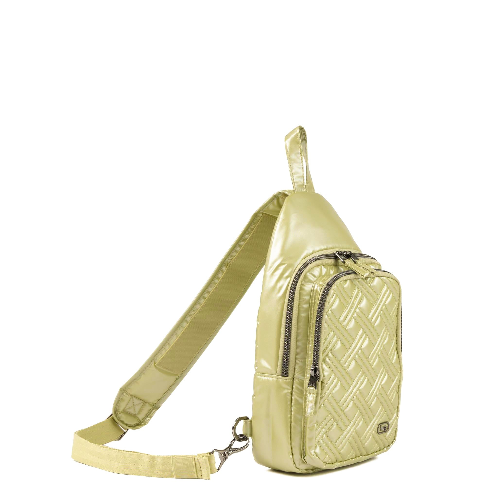 Scurry Sling Bag - METALLIC BUBBLE SAND - 24538_Scurry_MetallicBubbleSand_Angle_02_f54woe