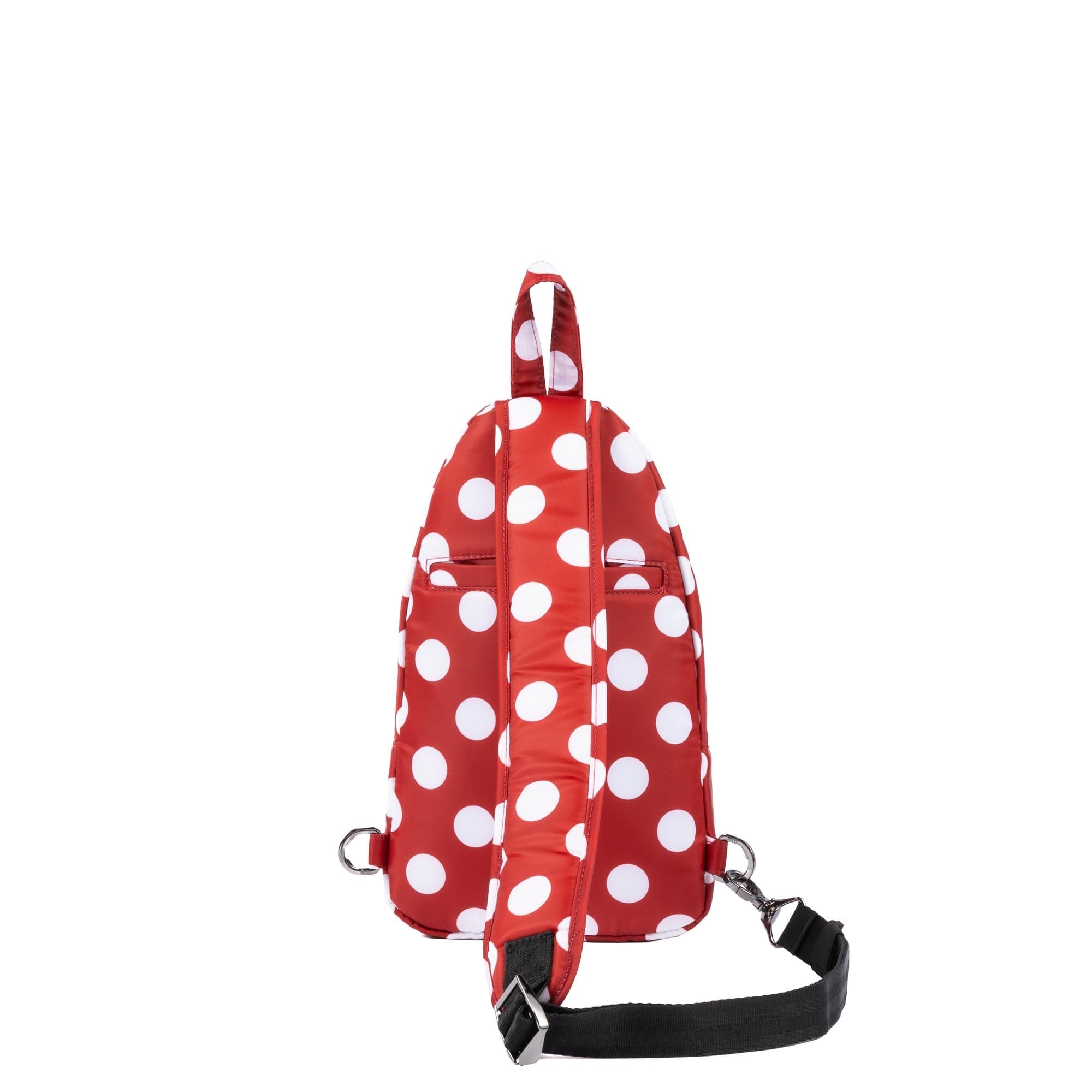 Scurry Sling Bag - CRIMSON LARGE DOT - 24540_Scurry_CrimsonLGDot_Angle_04