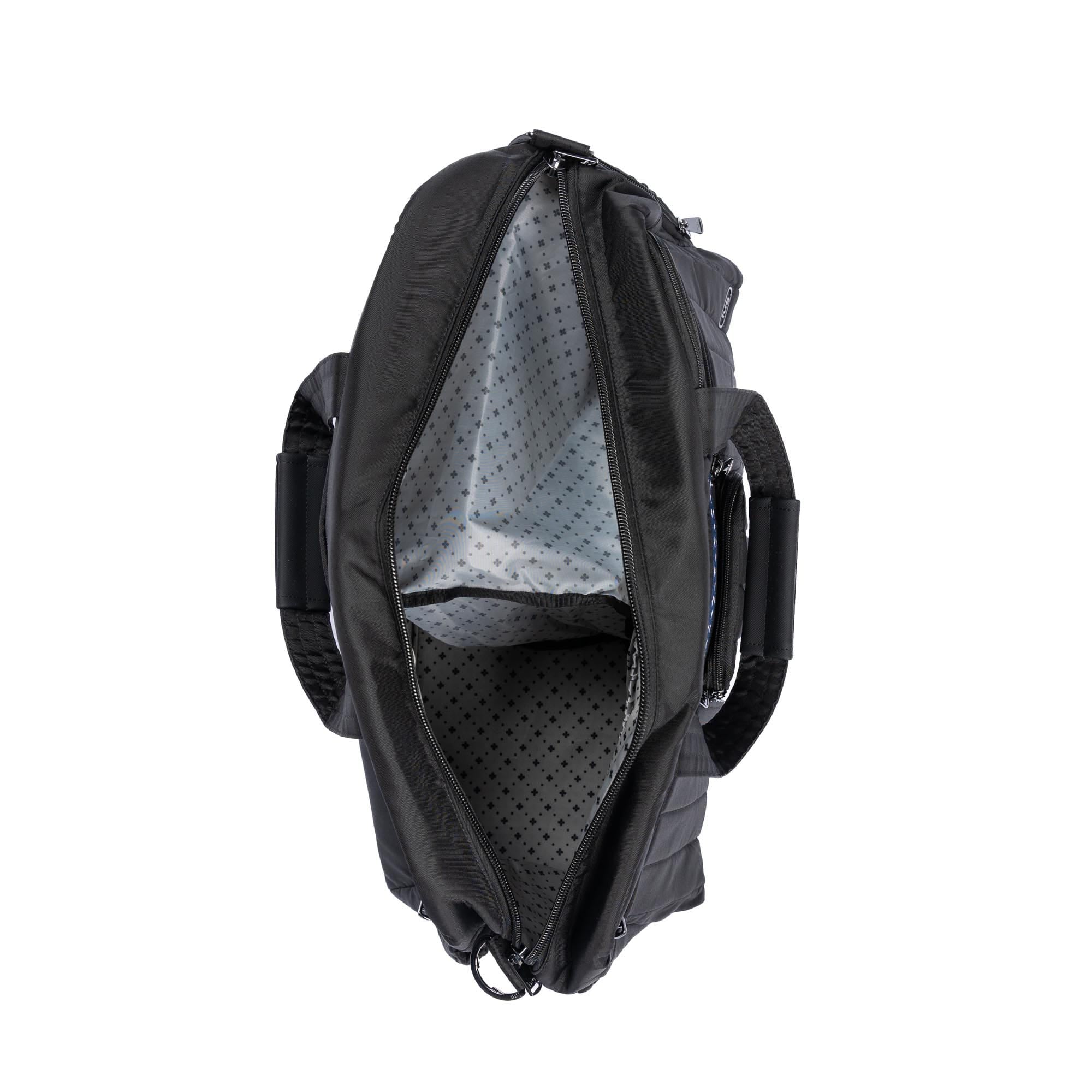 Legacy Collection Shuttlebus Duffel - BRUSHED BLACK FLAG - 24542_LegacyShuttlebus_BrushedCamoBlackFlag_Angle_05