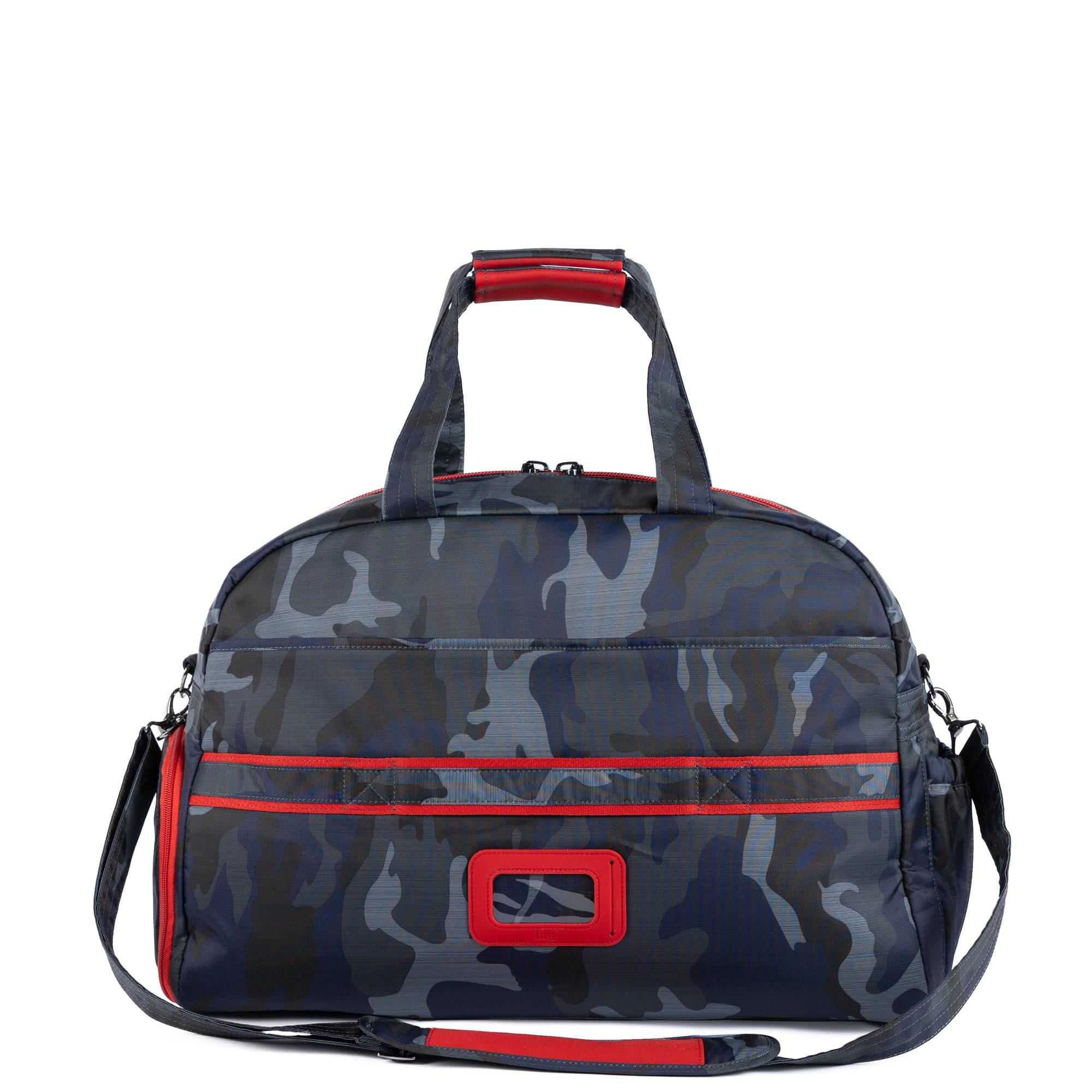 Legacy Collection Shuttlebus Duffel - BRUSHED CAMO NAVY FLAG - 24543_LegacyShuttlebus_BrushedCamoNavyFlag_Angle_04