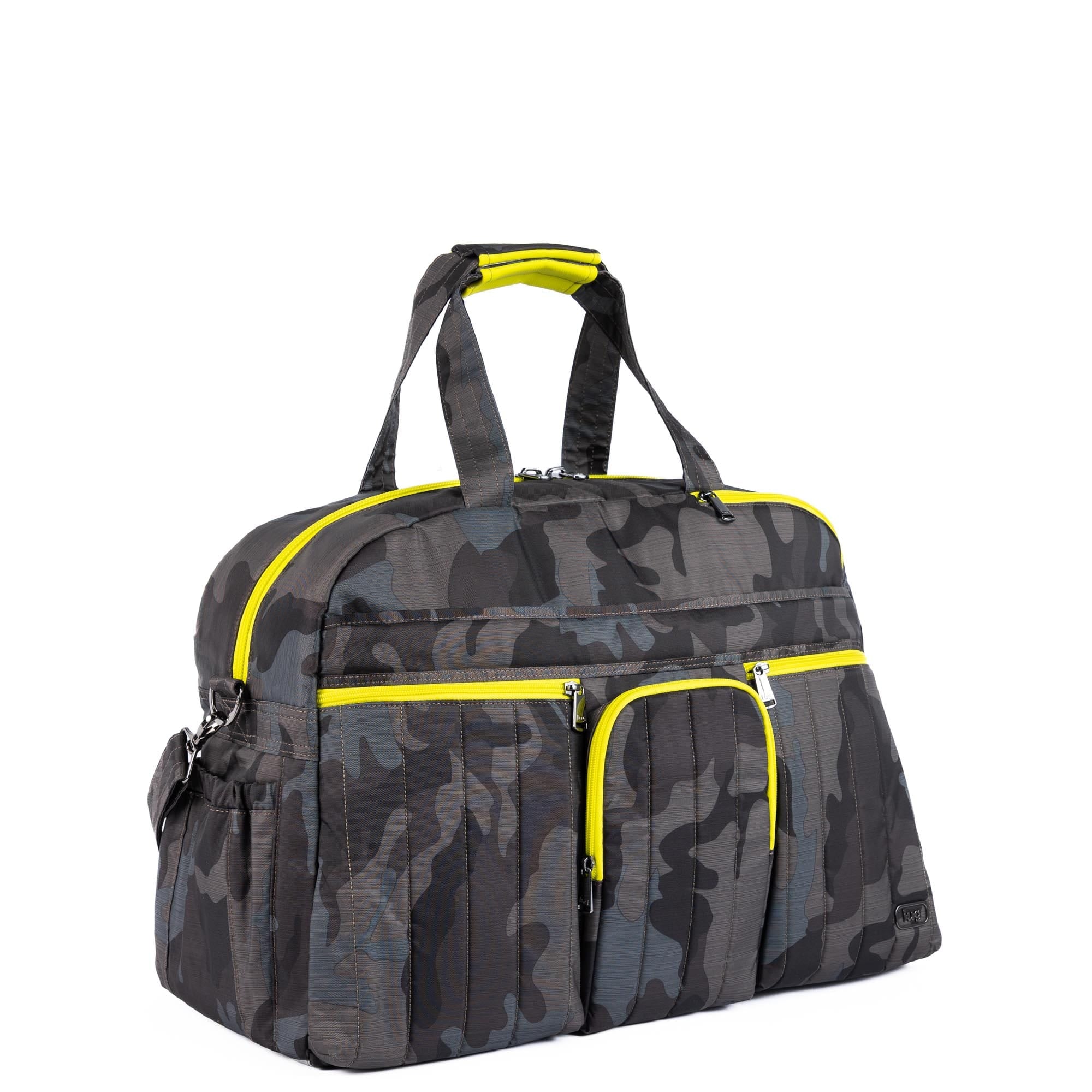 Legacy Collection Shuttlebus Duffel - BRUSHED CAMO BLACK - 24544_LegacyShuttlebus_BrushedCamoBlack_Angle_02
