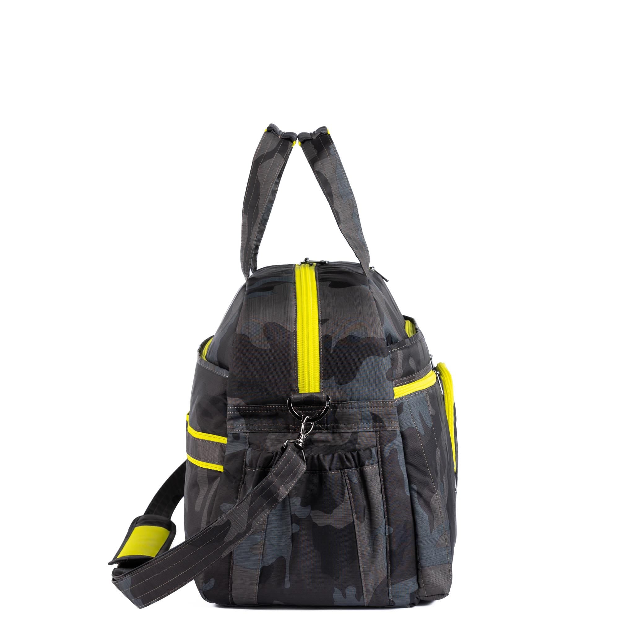 Legacy Collection Shuttlebus Duffel - BRUSHED CAMO BLACK - 24544_LegacyShuttlebus_BrushedCamoBlack_Angle_03