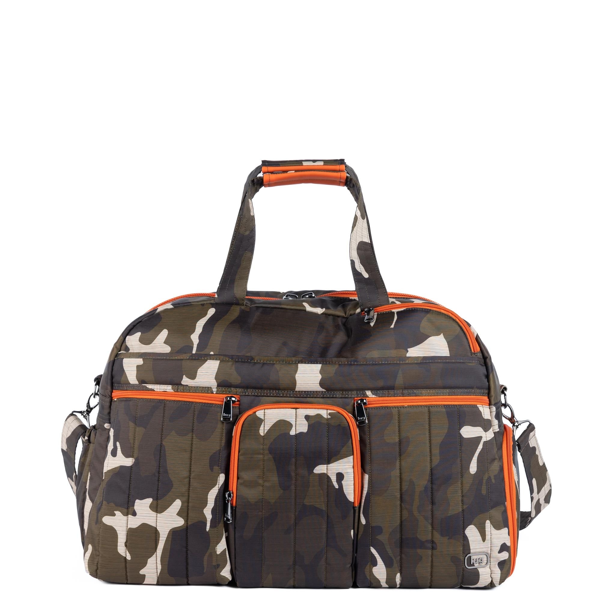 Legacy Collection Shuttlebus Duffel - - 24546_LegacyShuttlebus_BrushedCamoOlive_Angle_01_9a3d8aef-aaa9-46e1-ba86-2c48b628f4ba
