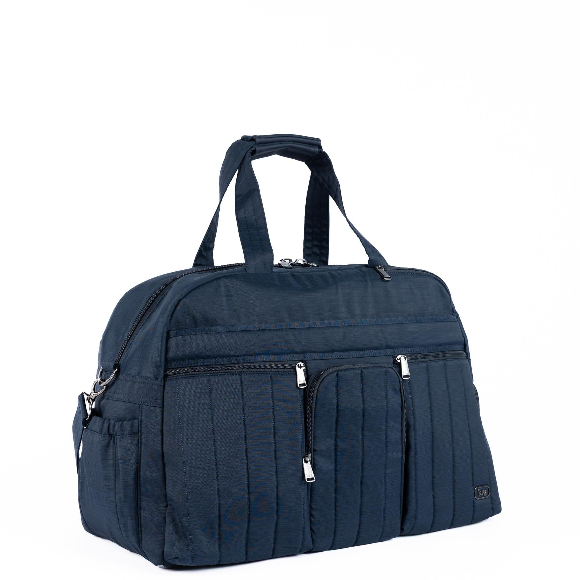 Legacy Collection Shuttlebus Duffel - BRUSHED INDIGO - 24547_LegacyShuttlebus_BrushedIndigo_Angle_02