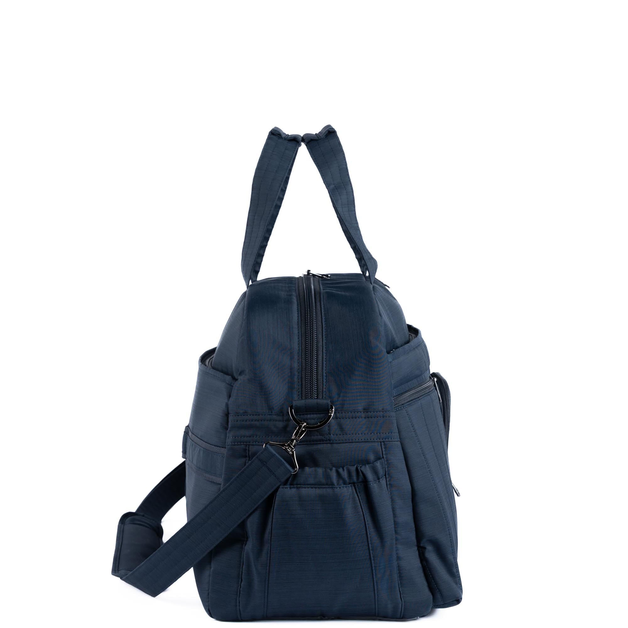 Legacy Collection Shuttlebus Duffel - BRUSHED INDIGO - 24547_LegacyShuttlebus_BrushedIndigo_Angle_03