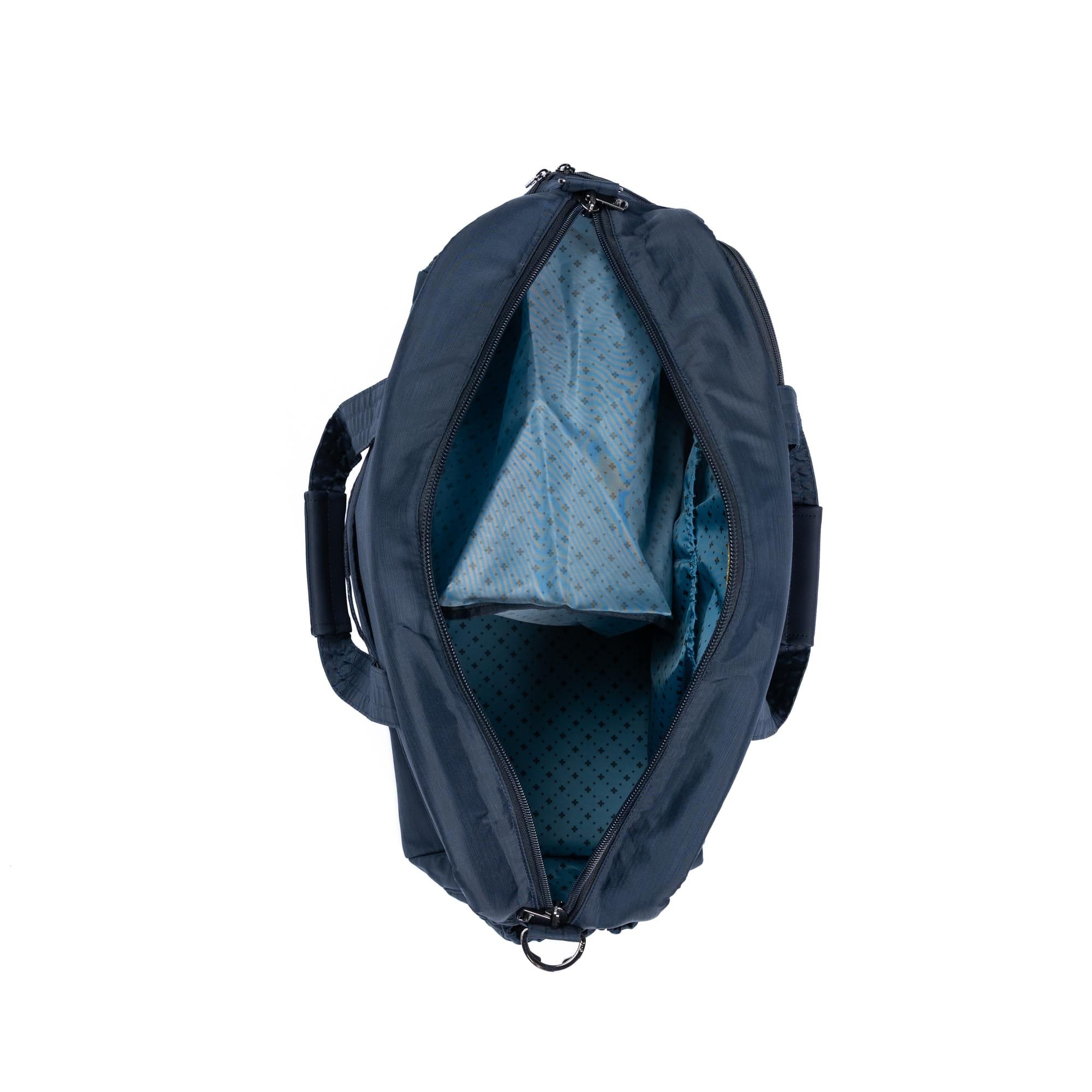 Legacy Collection Shuttlebus Duffel - BRUSHED INDIGO - 24547_LegacyShuttlebus_BrushedIndigo_Angle_05