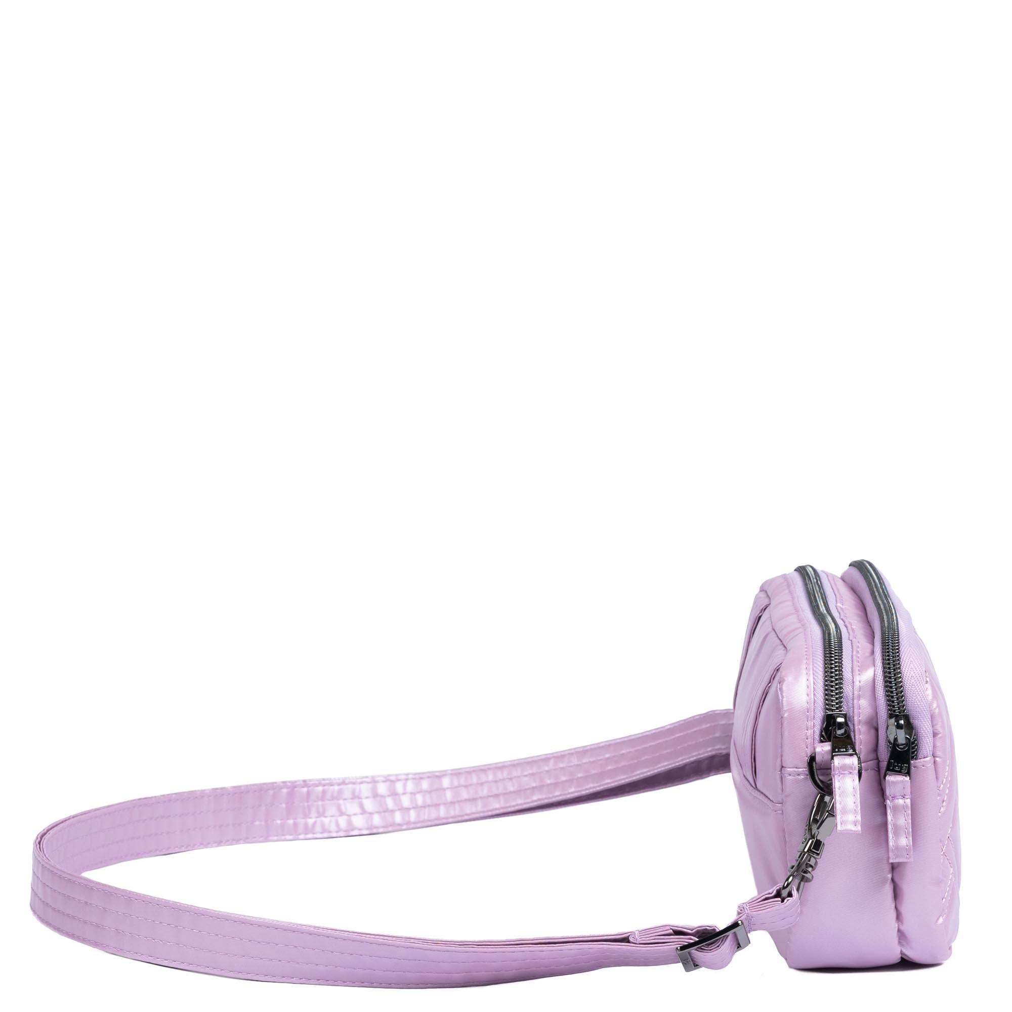 Coupe XL Plus Convertible Crossbody Bag - METALLIC BUBBLE PURPLE - 24549_CoupeXLPlus_MetallicBubblePurple_Angle_03