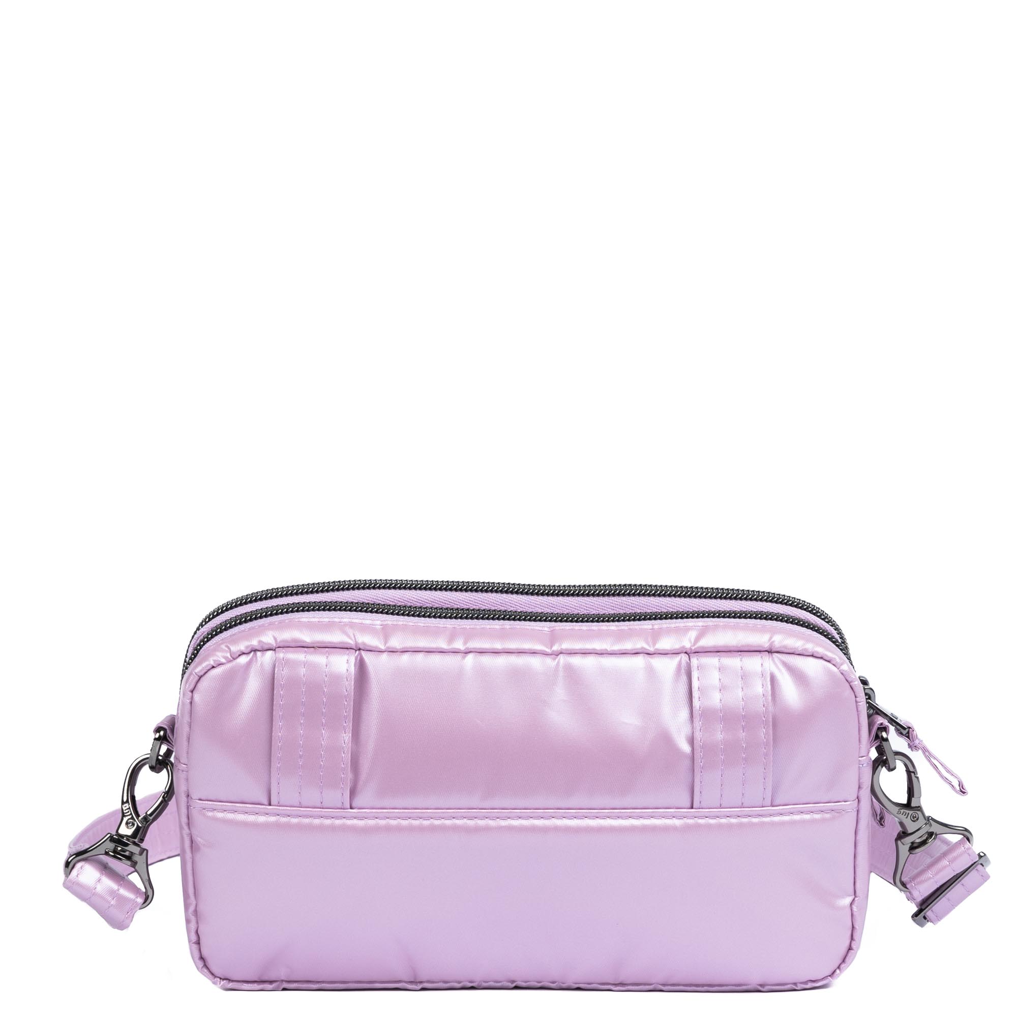 Coupe XL Plus Convertible Crossbody Bag - METALLIC BUBBLE PURPLE - 24549_CoupeXLPlus_MetallicBubblePurple_Angle_05