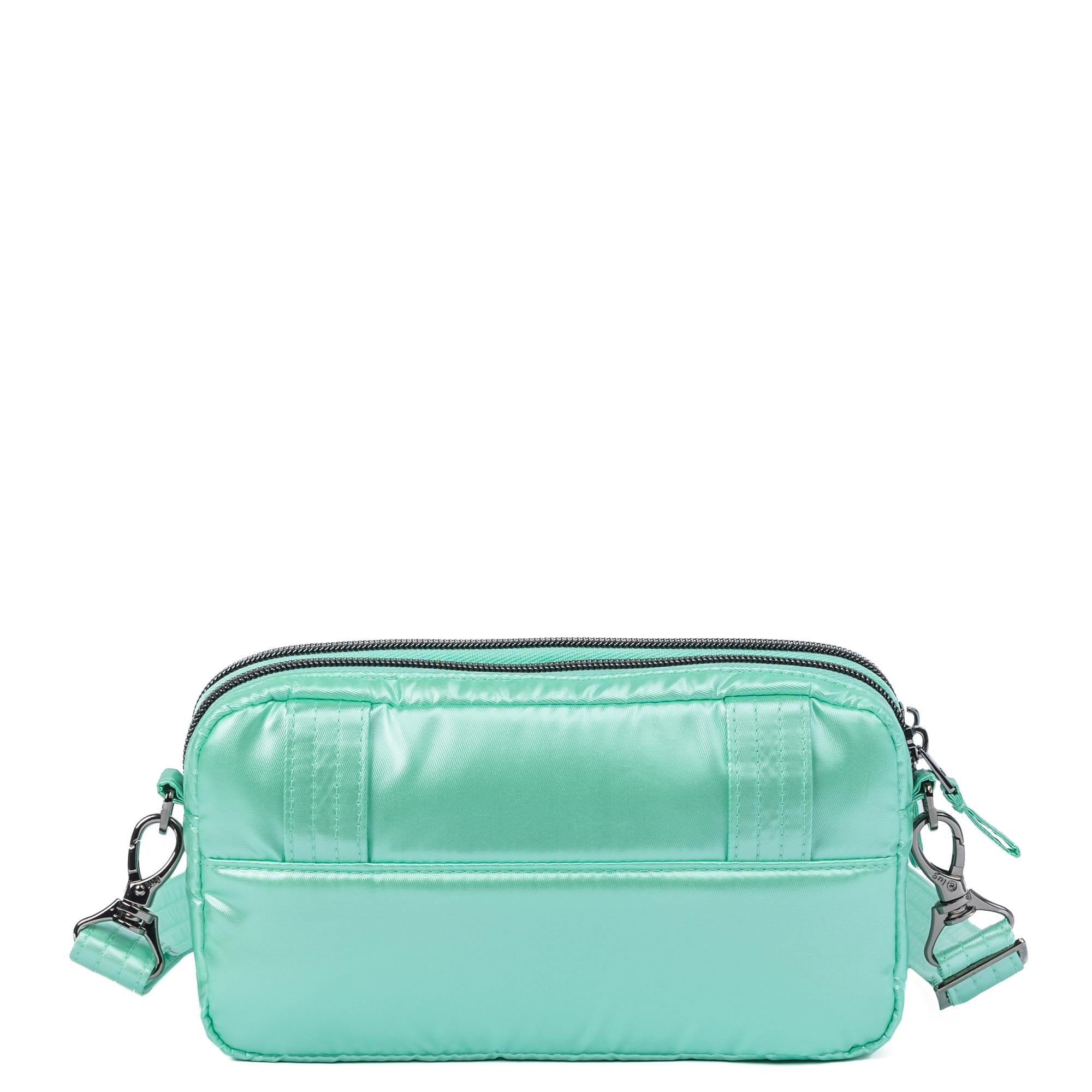 Coupe XL Plus Convertible Crossbody Bag - METALLIC BUBBLE MINT - 24550_CoupeXLPlus_MetallicBubbleMint_Angle_05