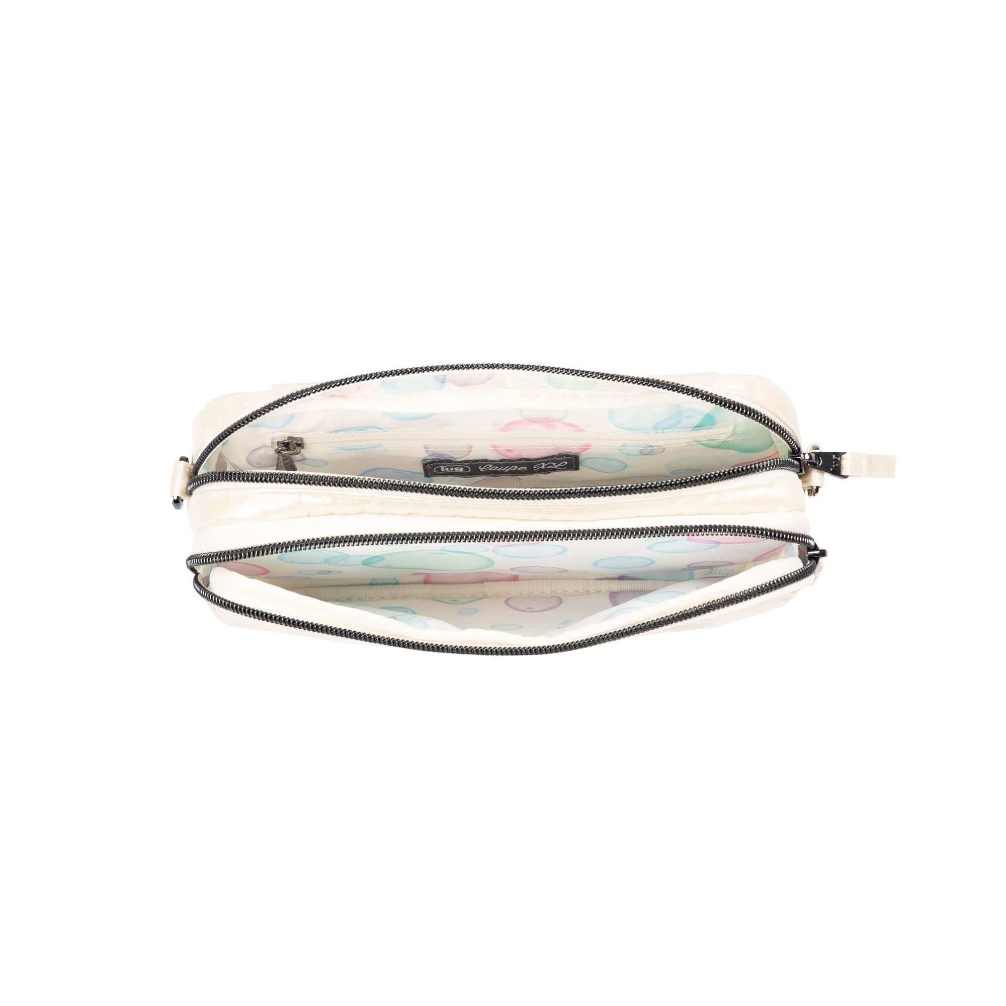 Coupe XL Plus Convertible Crossbody Bag - METALLIC BUBBLE CLOUD - 24554_CoupeXLPlus_MetallicBubbleCloud_Angle_06_0bd4jg